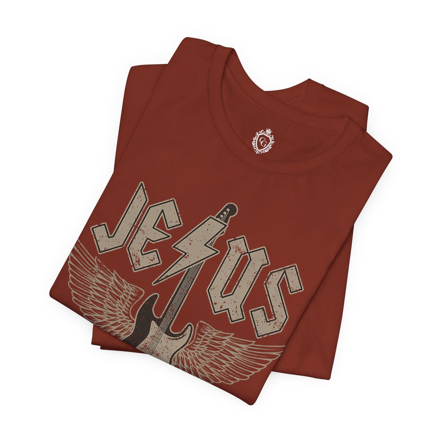 Jesus Highway To Heaven Jersey Short Sleeve Tee