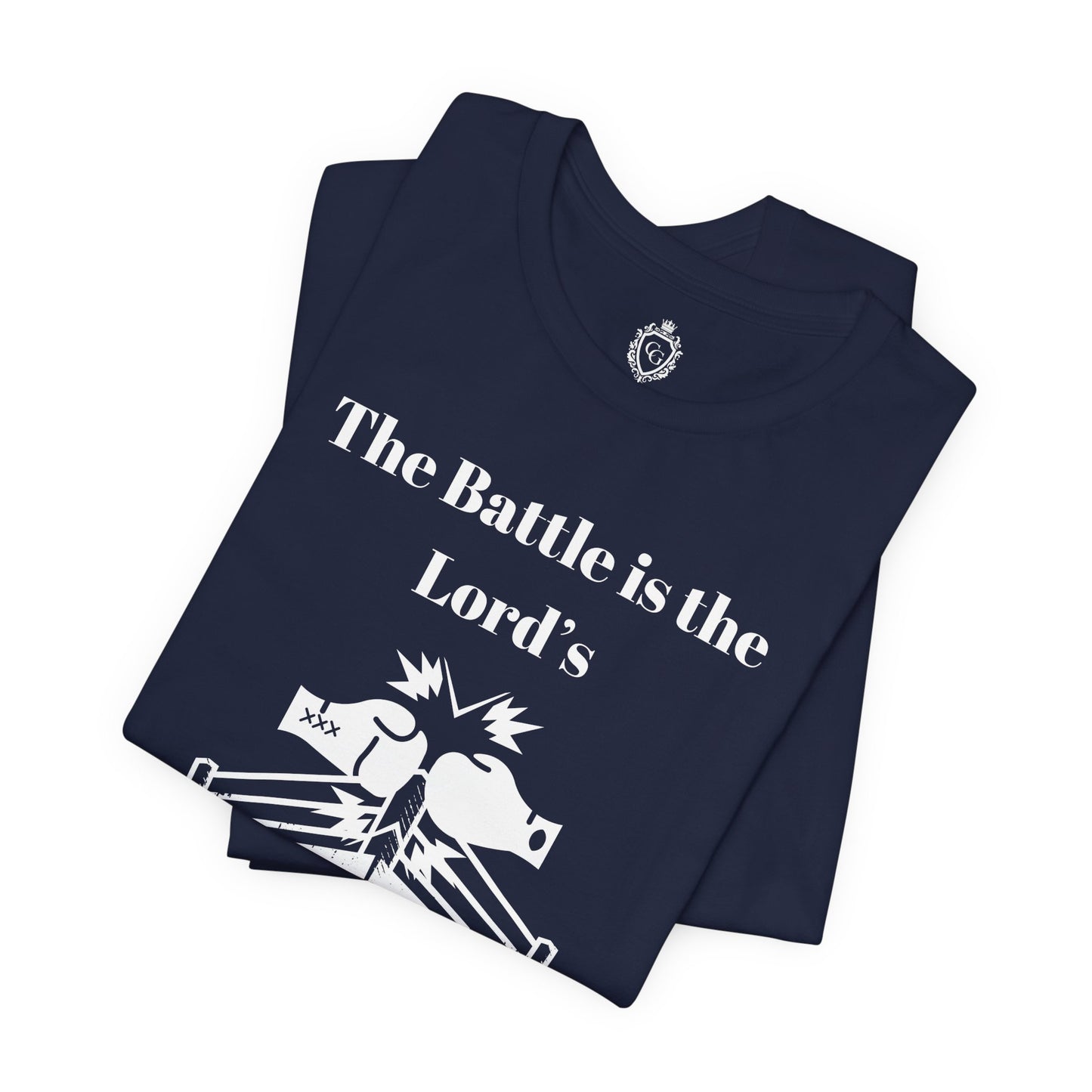 The Battle Is The Lord's Jersey Short Sleeve Tee