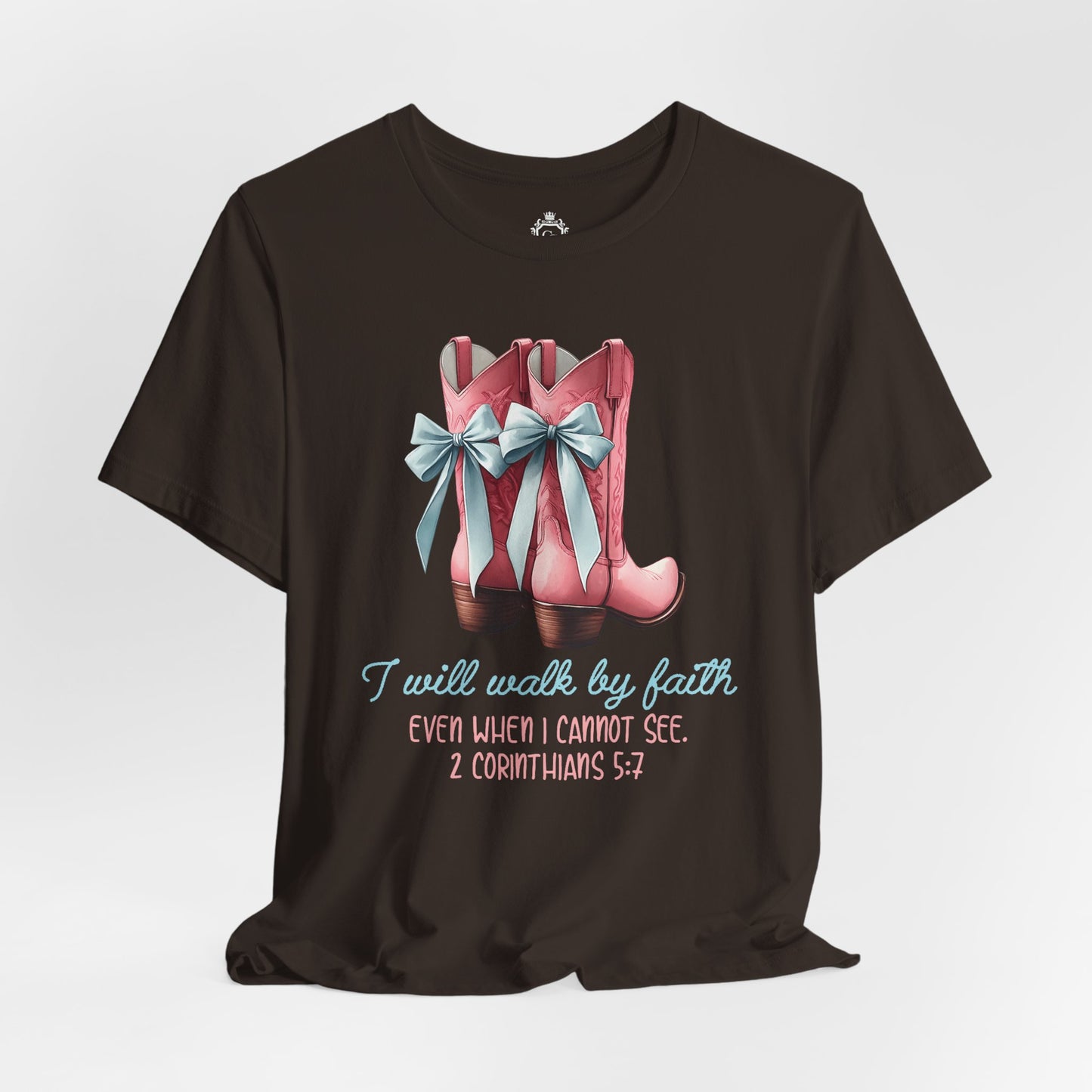 Walk By Faith Jersey Short Sleeve Tee