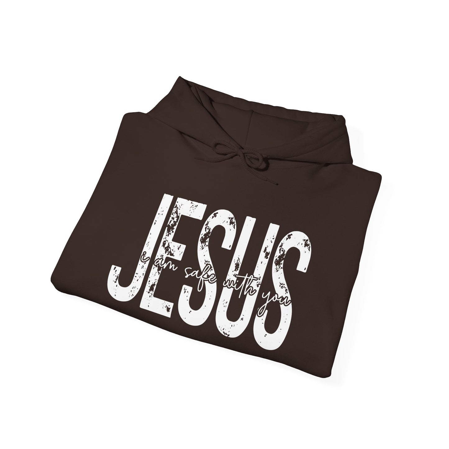 Jesus I Am Safe With You Heavy Blended Hoodie