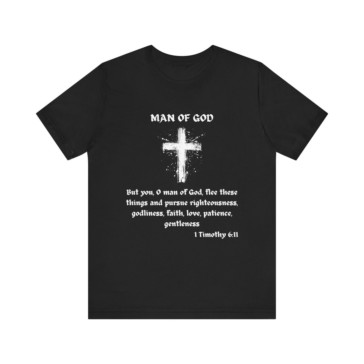 Man Of God Jersey Short Sleeve Tee