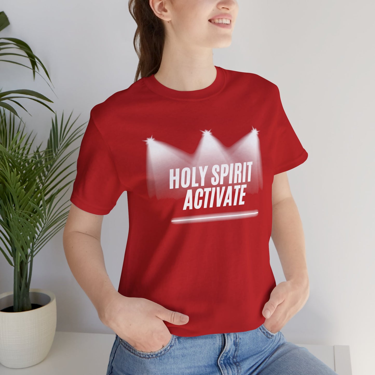 Holy Spirit Activate Jersey Short Sleeve Tee