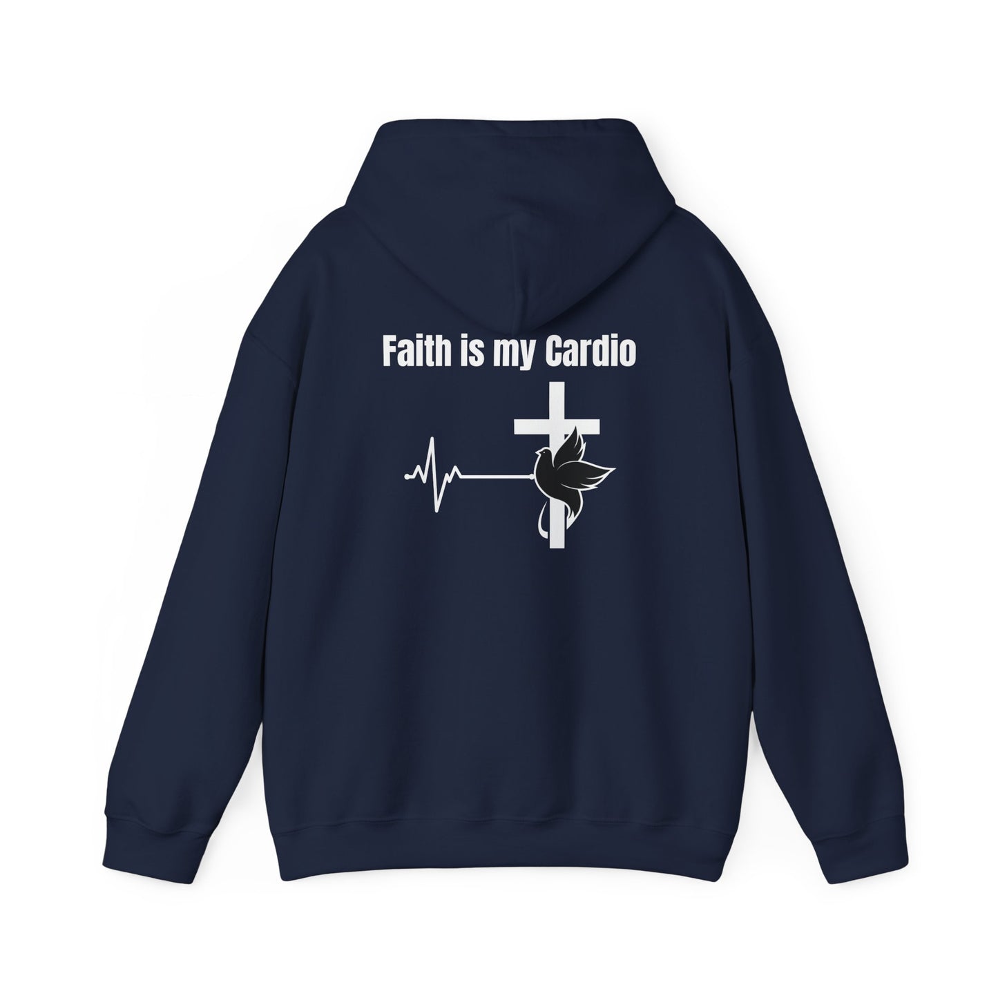 Heavy Blend Hoodie - Faith Is My Cardio