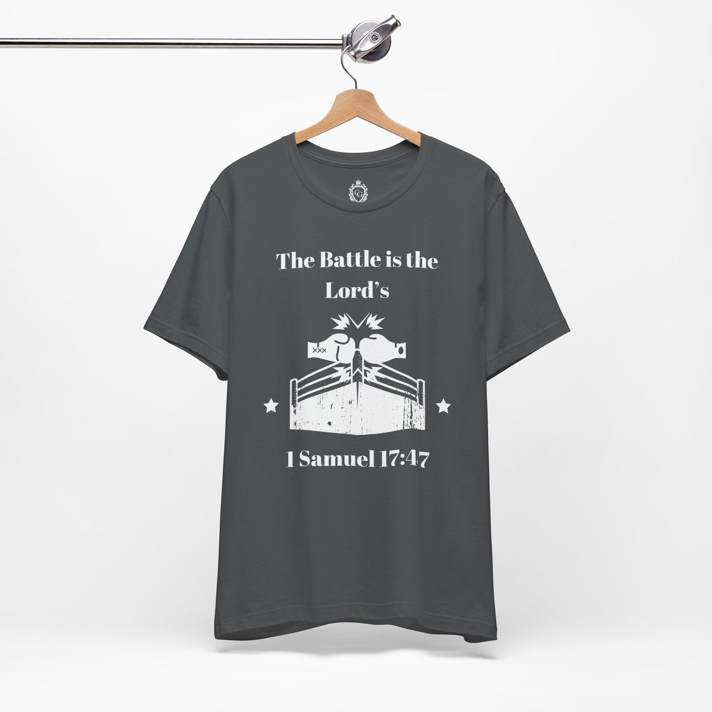 The Battle Is The Lord's Jersey Short Sleeve Tee