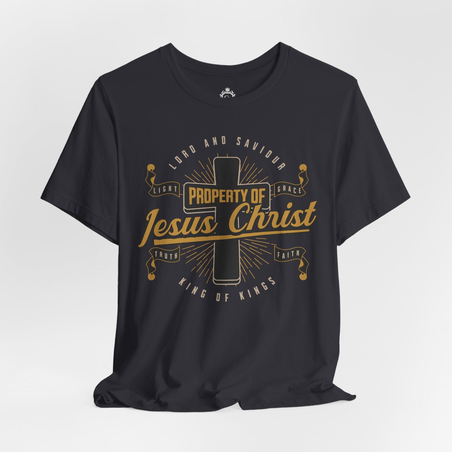 Property Of Jesus Christ Jersey Short Sleeve Tee