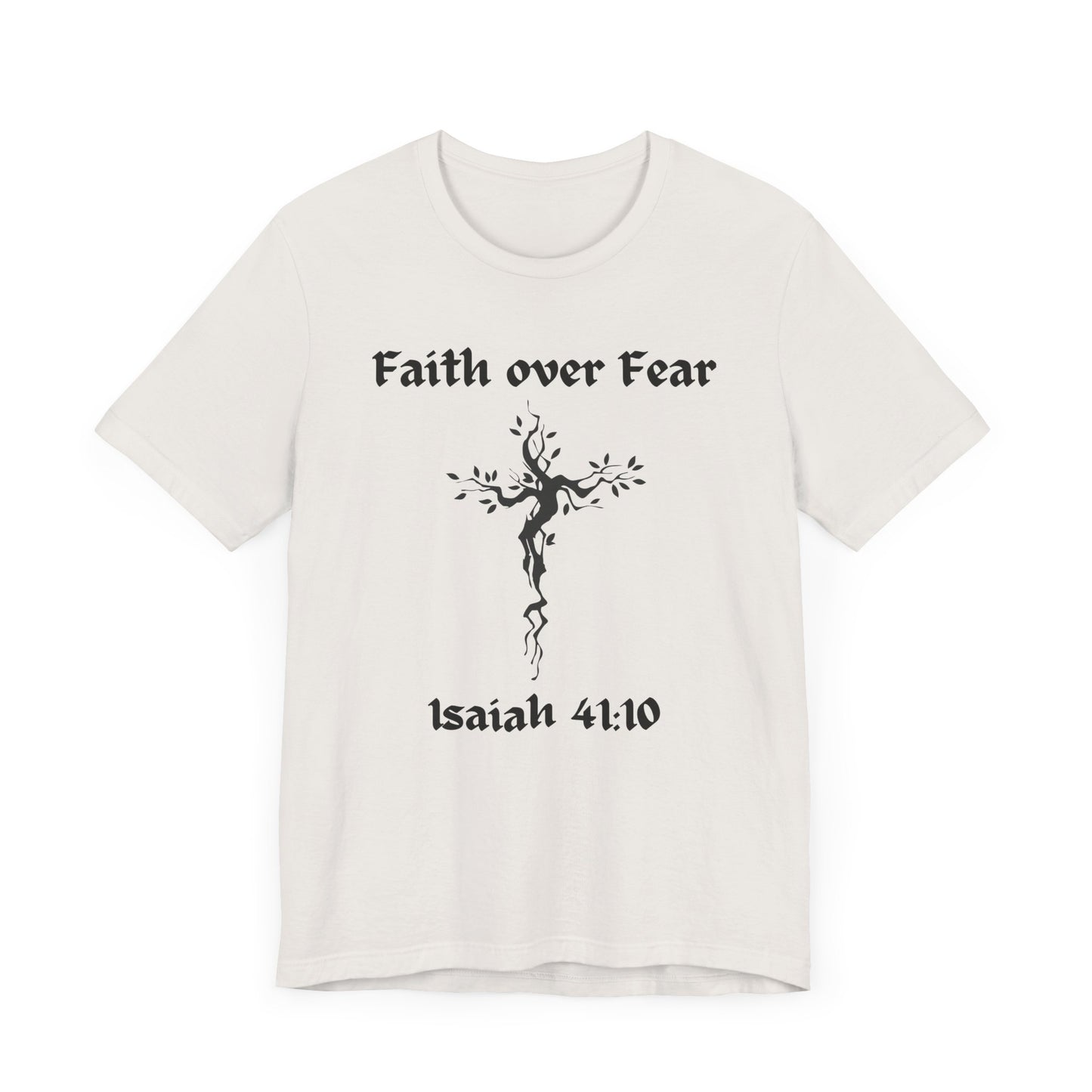 Faith Over Fear Jersey Short Sleeve Tee