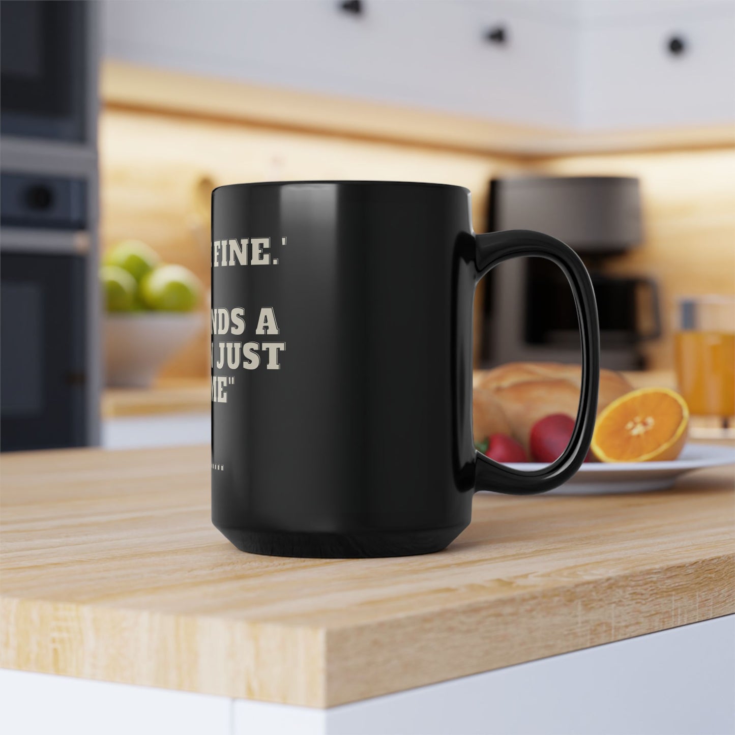 Sermon Just For Me Black Mug (11oz, 15oz)