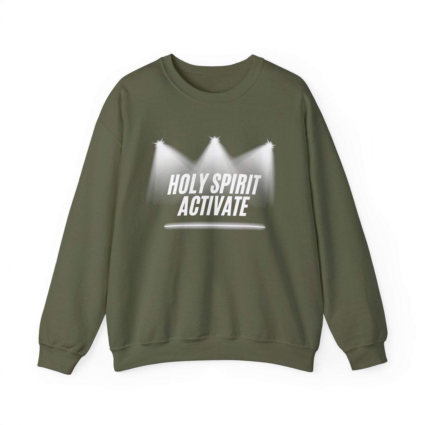 Holy Spirit Activate Heavy Blend™ Crewneck Sweatshirt