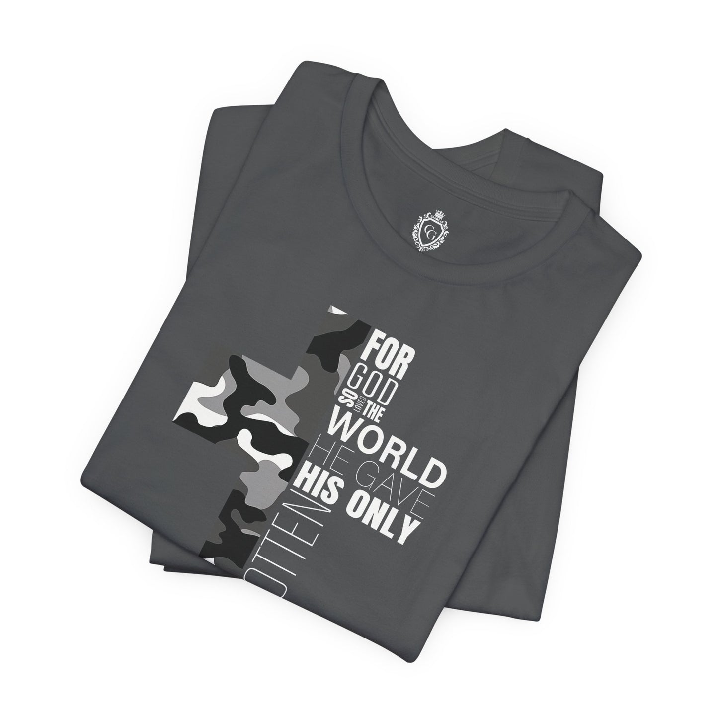 For God So Loved The World Jersey Short Sleeve Tee