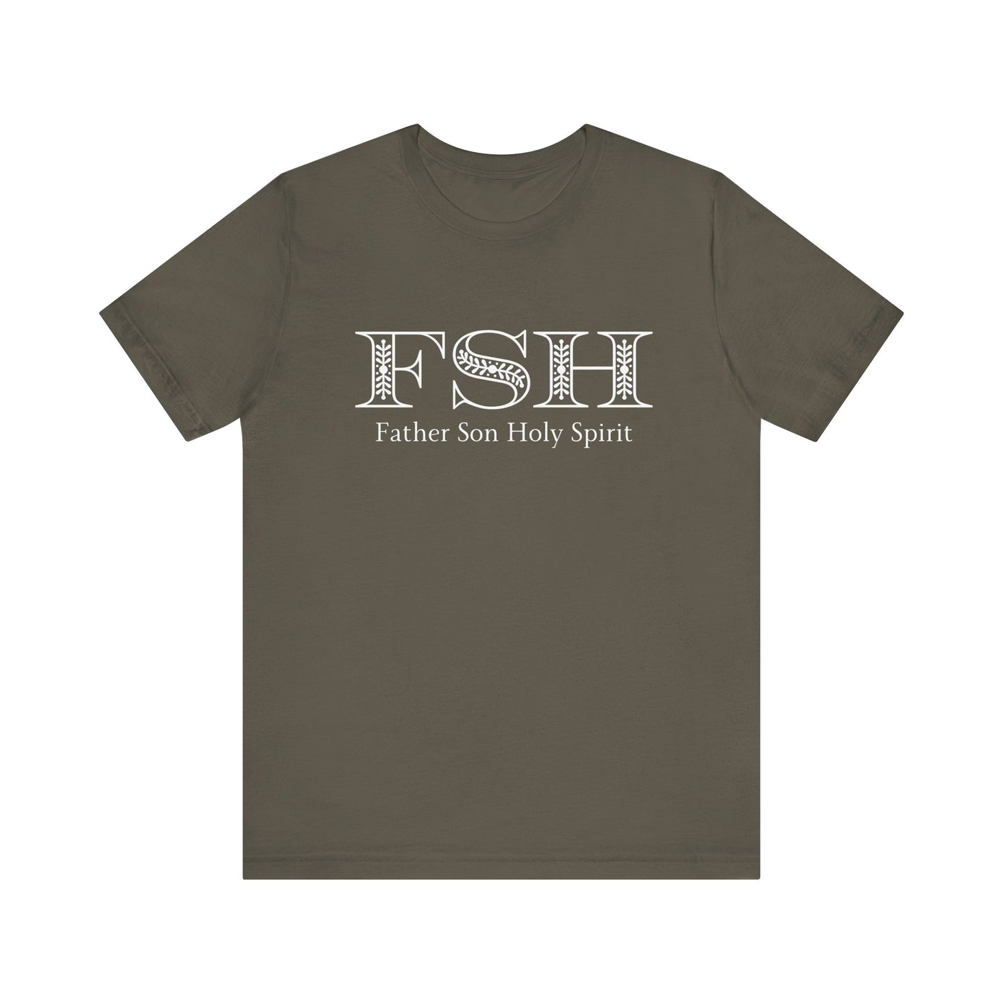 Father Son Holy Spirit Jersey Short Sleeve Tee