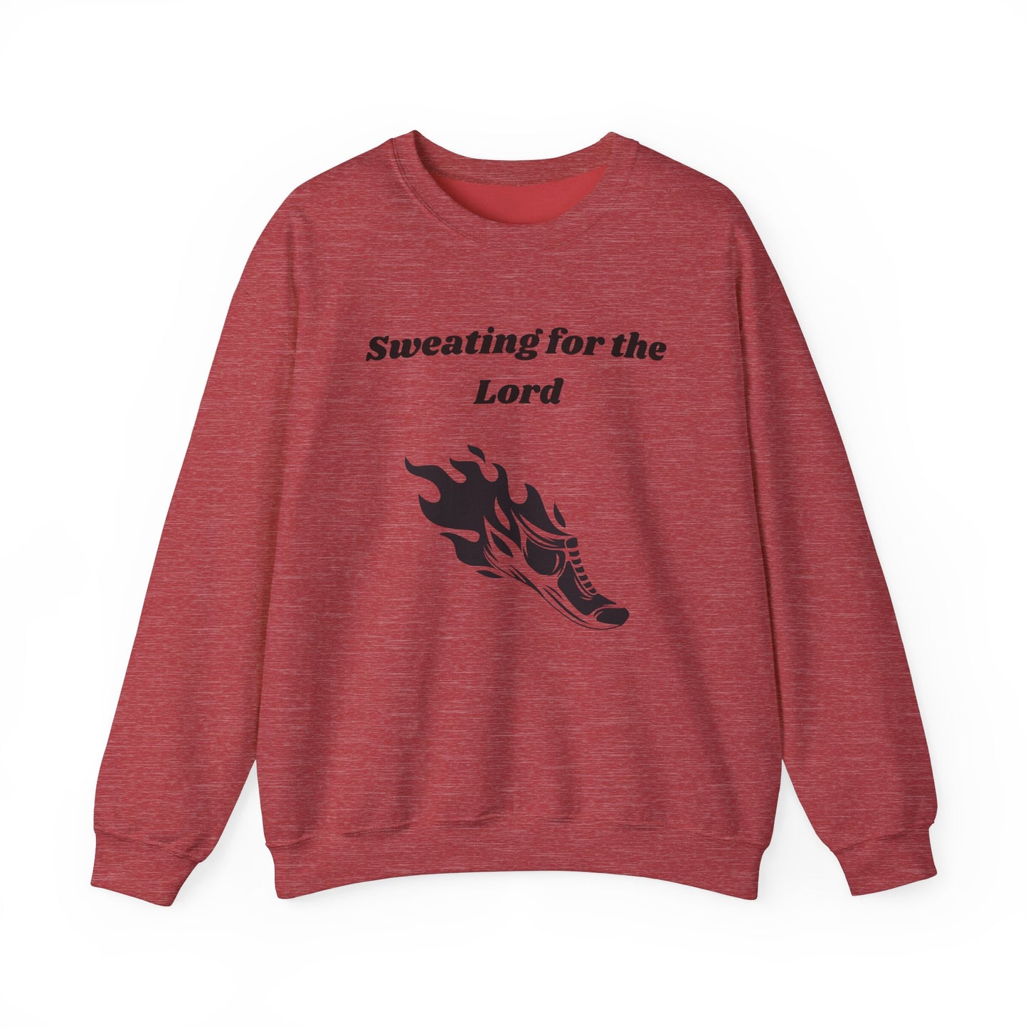 Sweating For The Lord Heavy Blend™ Crewneck Sweatshirt