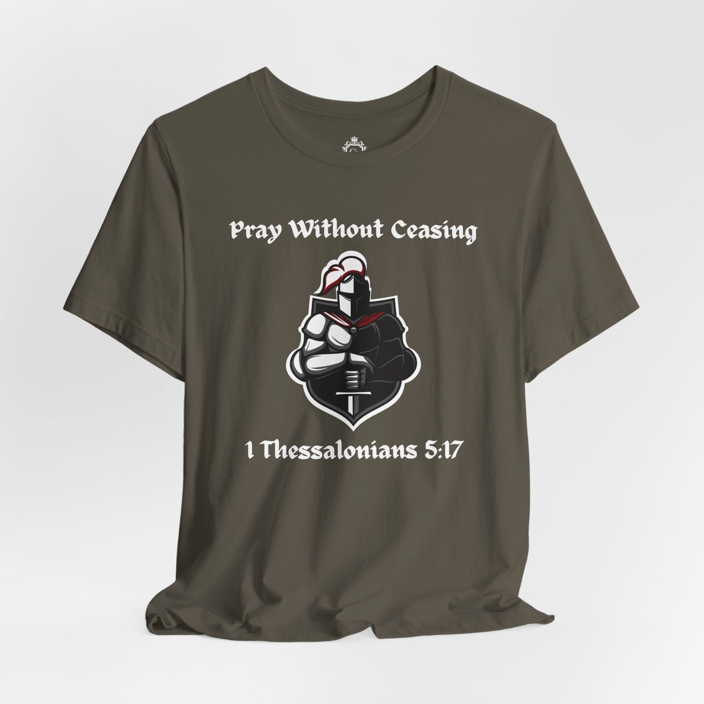 Pray Without Ceasing Jersey Short Sleeve Tee