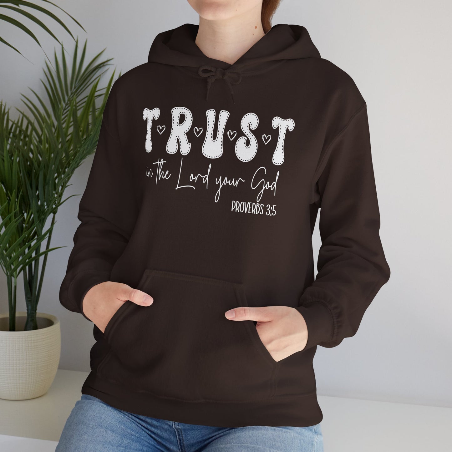 Trust In The Lord Heavy Blended Hoodie
