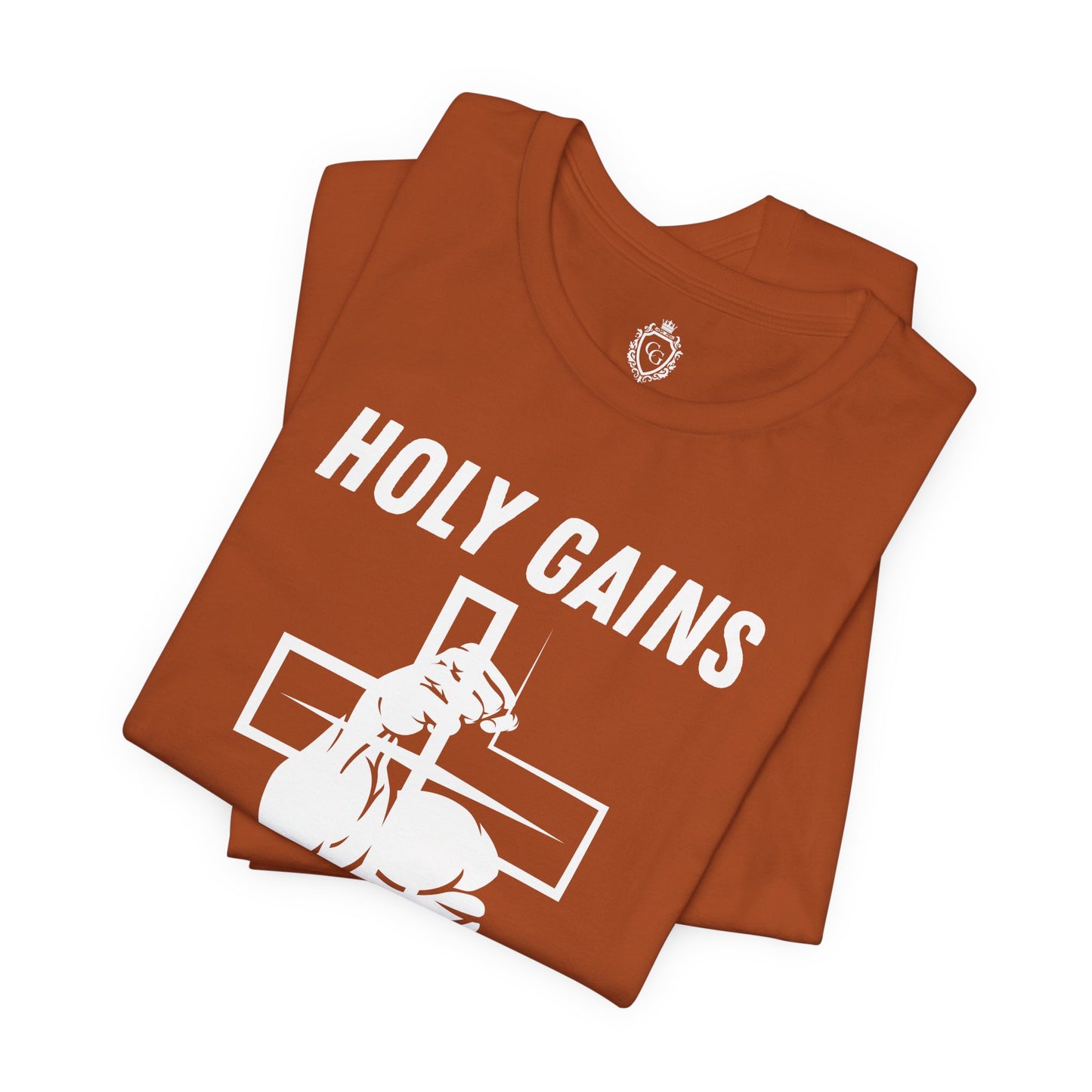 Holy Gains Jersey Short Sleeve Tee