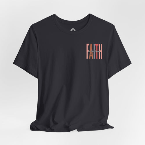 Faith Can Move Mountains Jersey Short Sleeve Tee