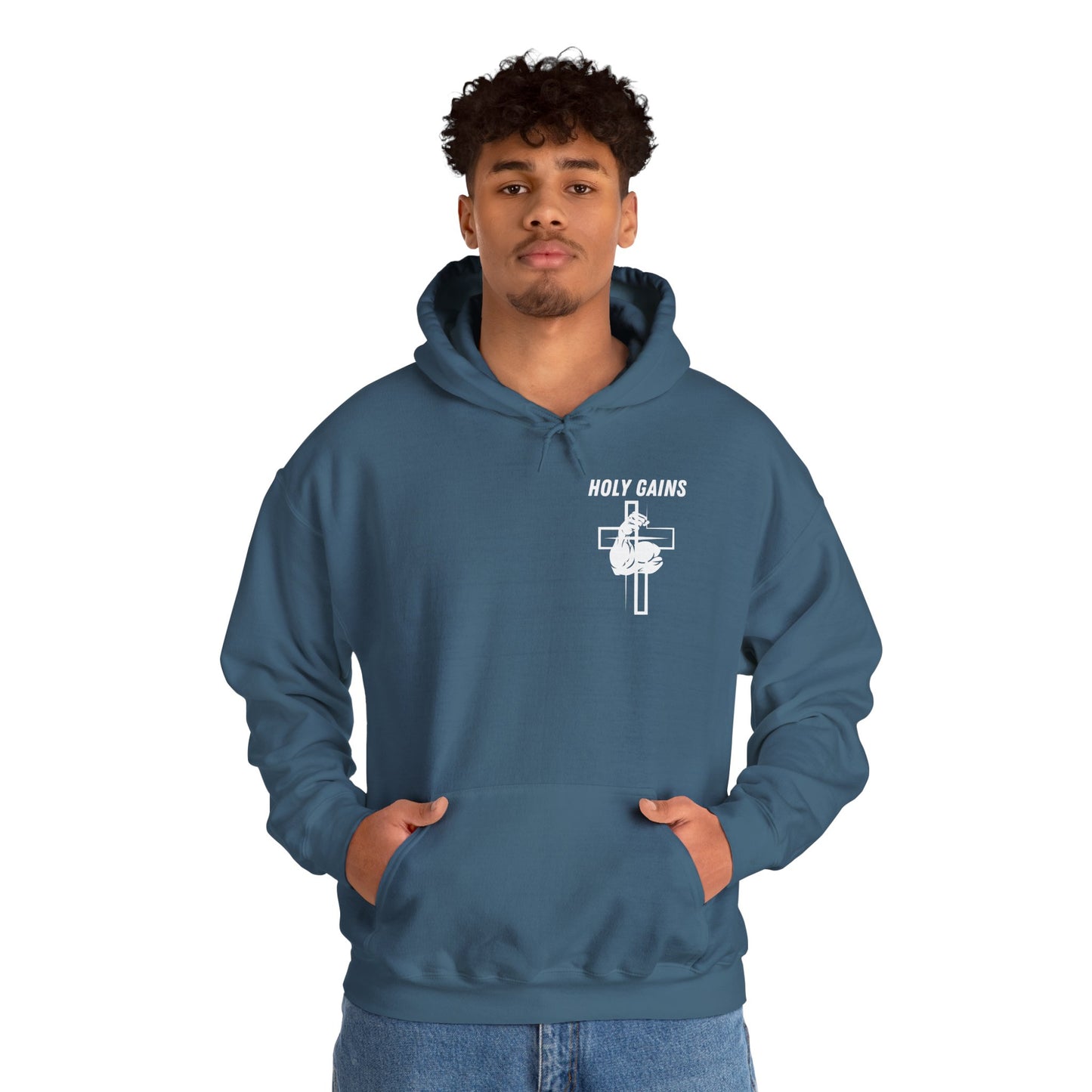 Heavy Blend Hoodie - Holy Gains