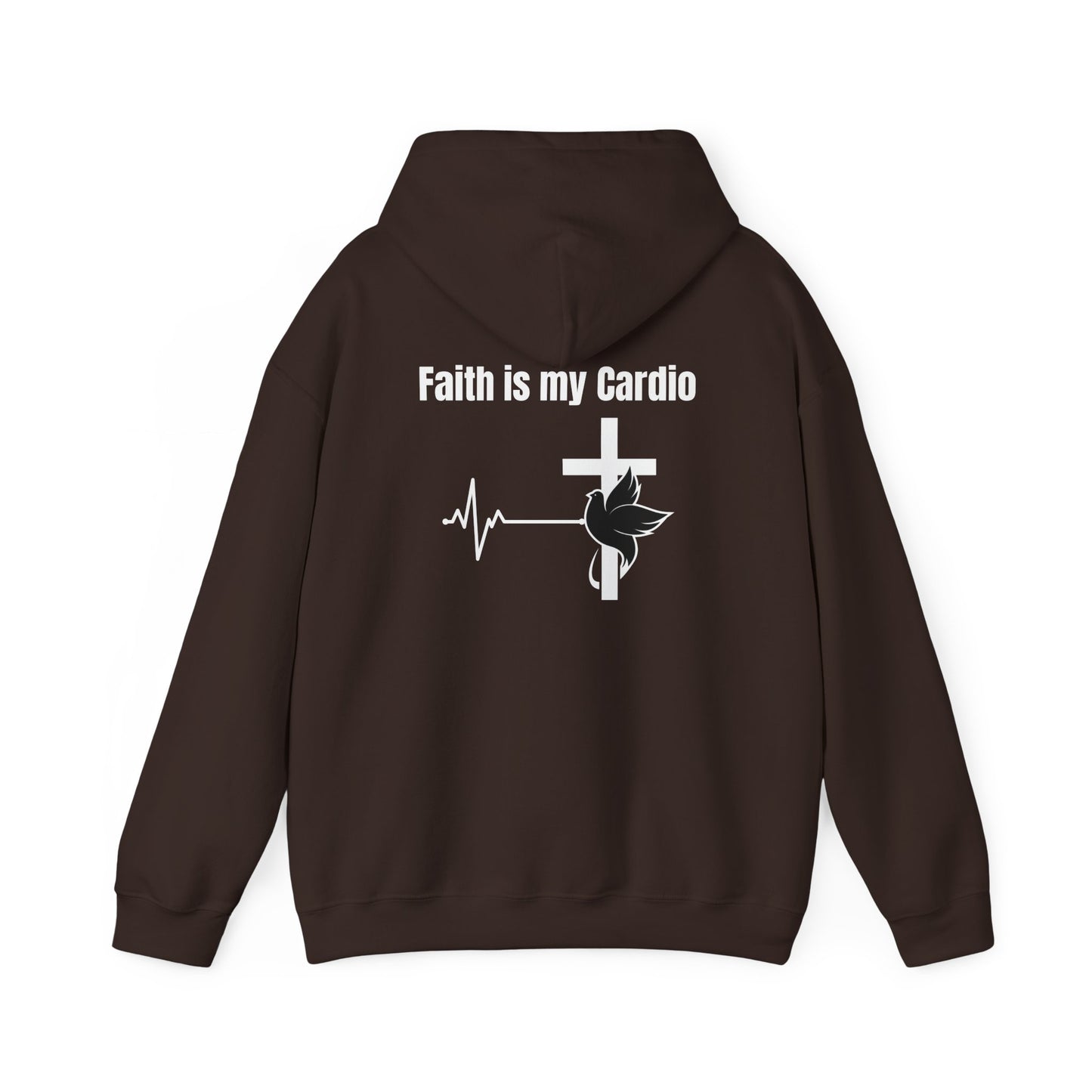 Heavy Blend Hoodie - Faith Is My Cardio