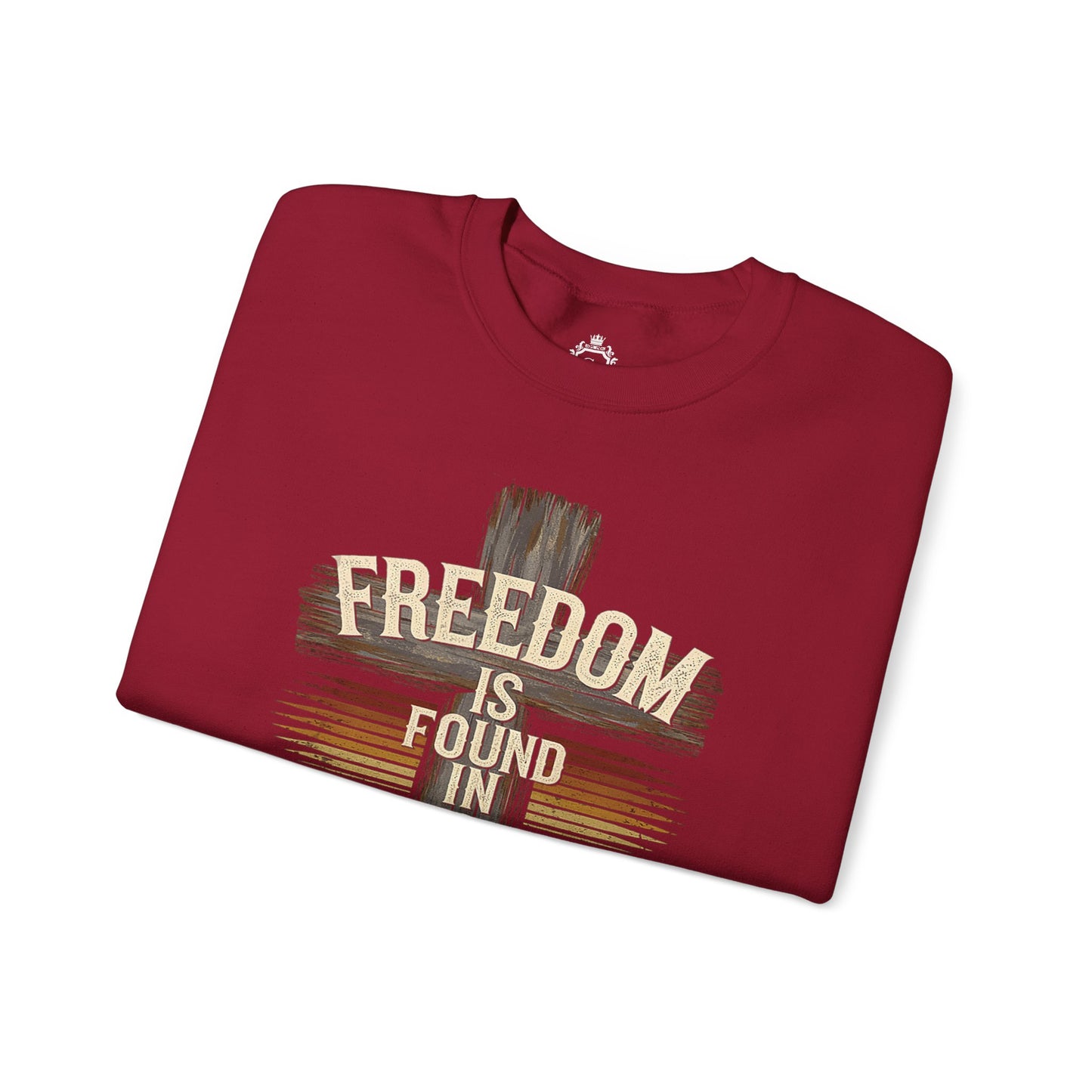 Freedom Is Found In Jesus Women Sweatshirt
