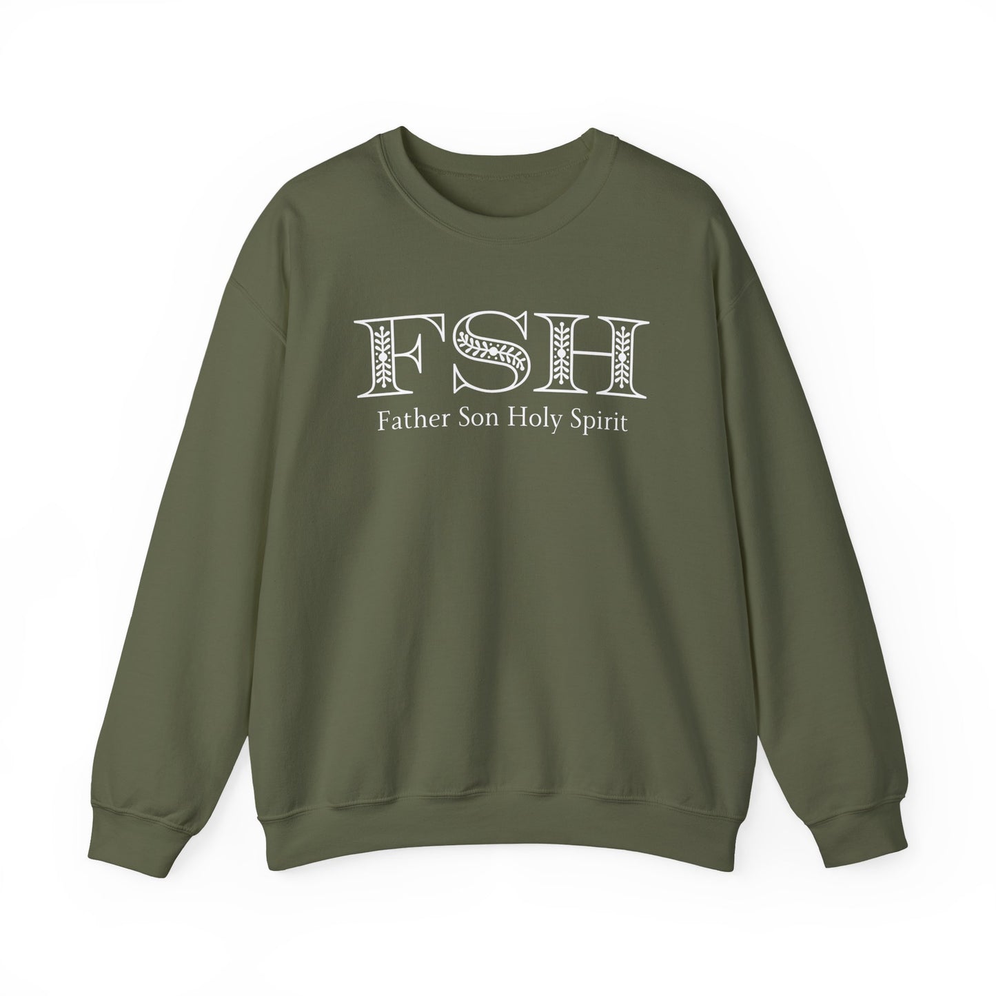 Men's Sweatshirt - Father Son Holy Spirit