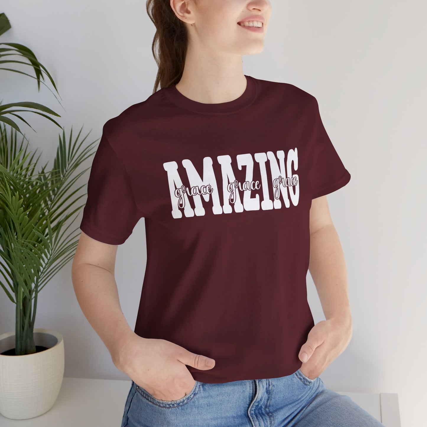 Amazing Grace Jersey Short Sleeve Tee