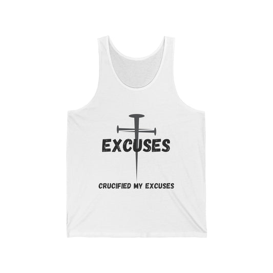 Crucified My Excuses Jersey Tank