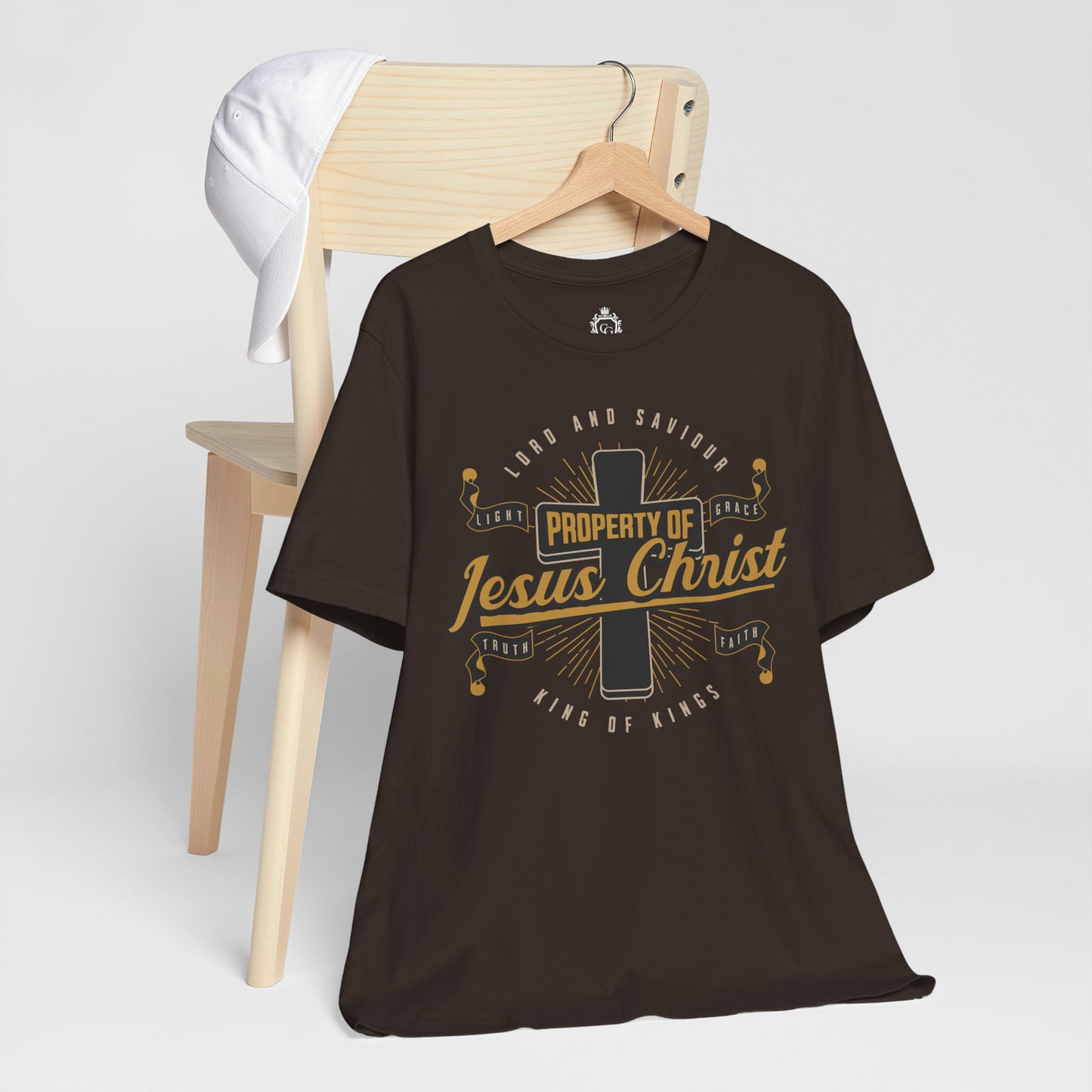 Property Of Jesus Christ Jersey Short Sleeve Tee