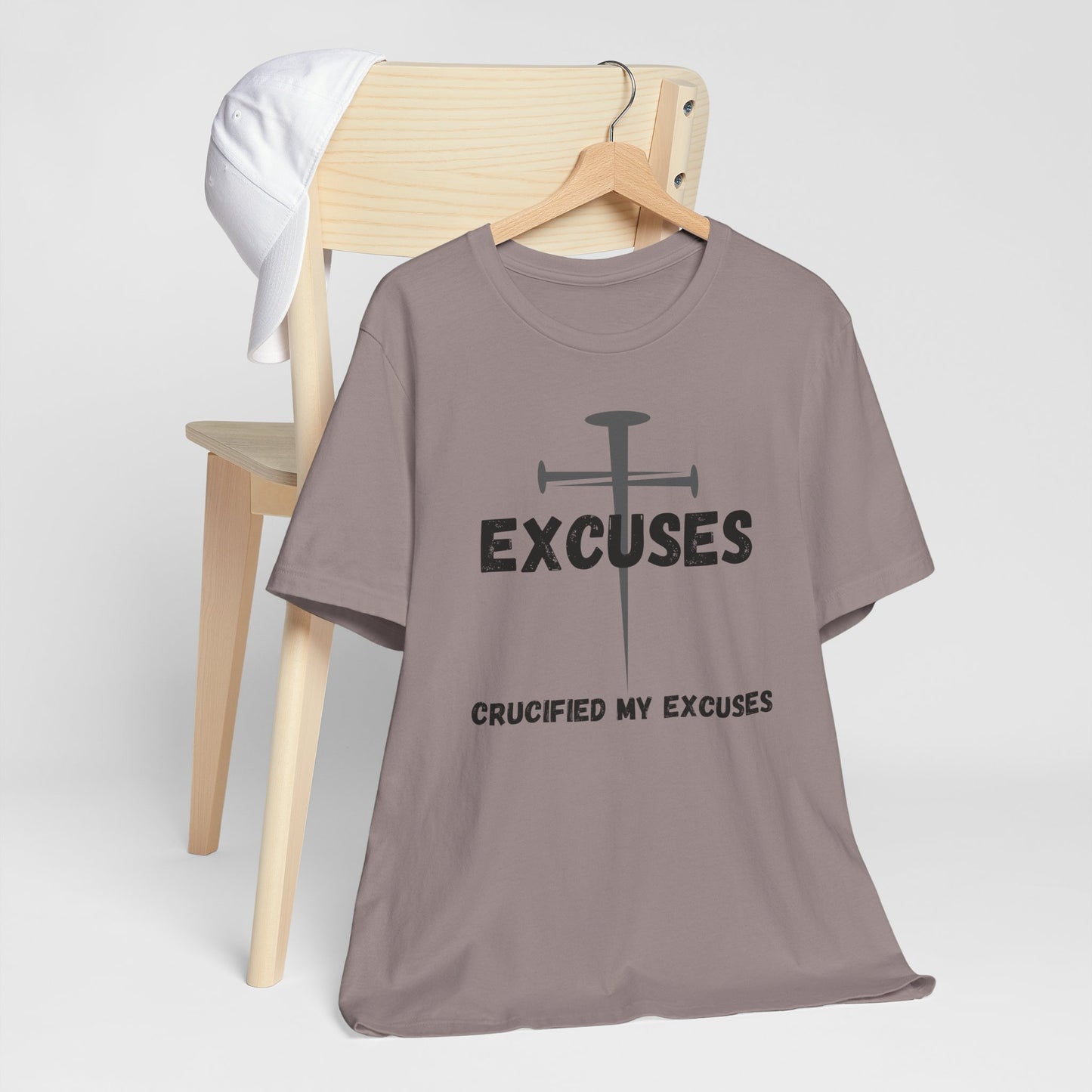 Crucified My Excuses Jersey Short Sleeve Tee