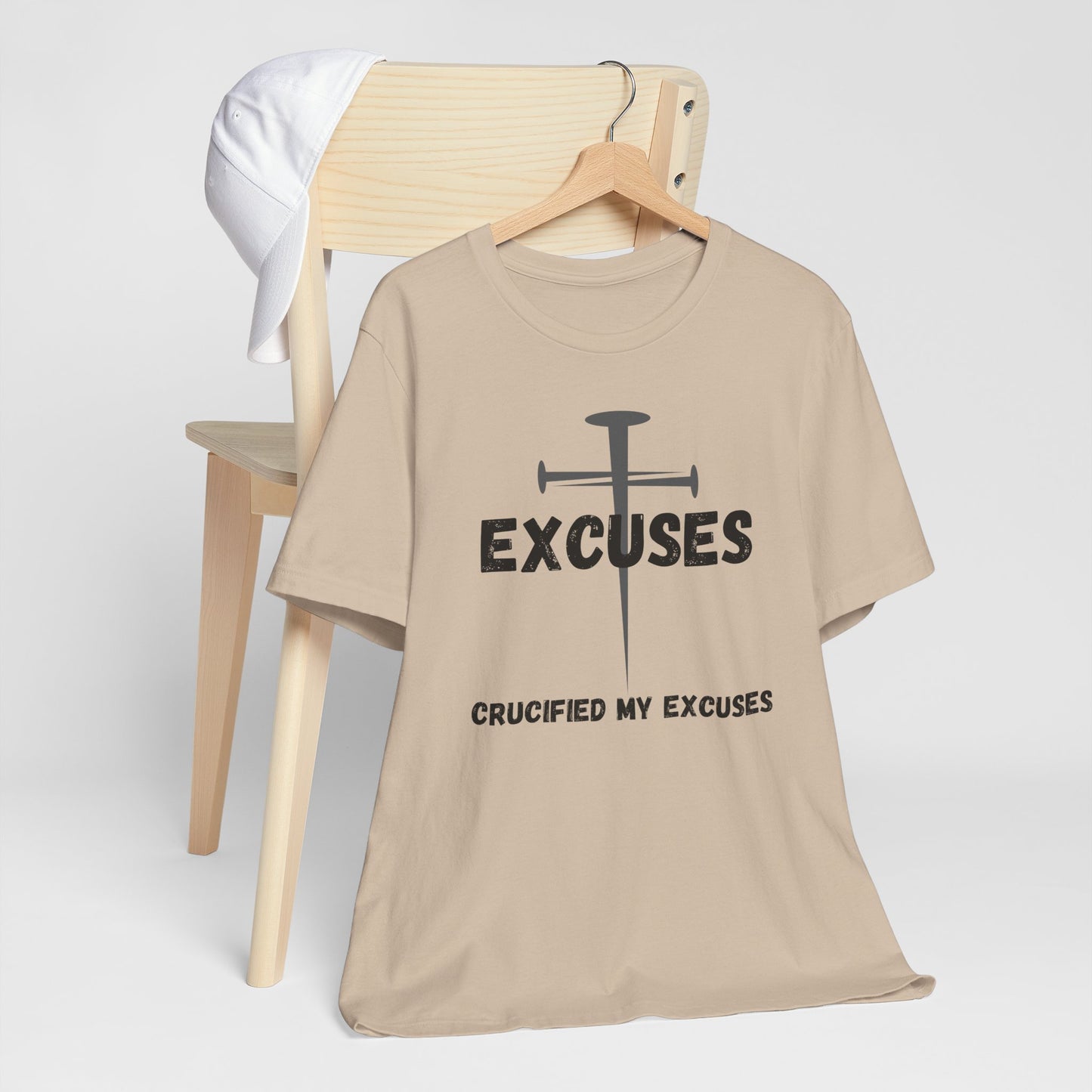 Crucified My Excuses Jersey Short Sleeve Tee