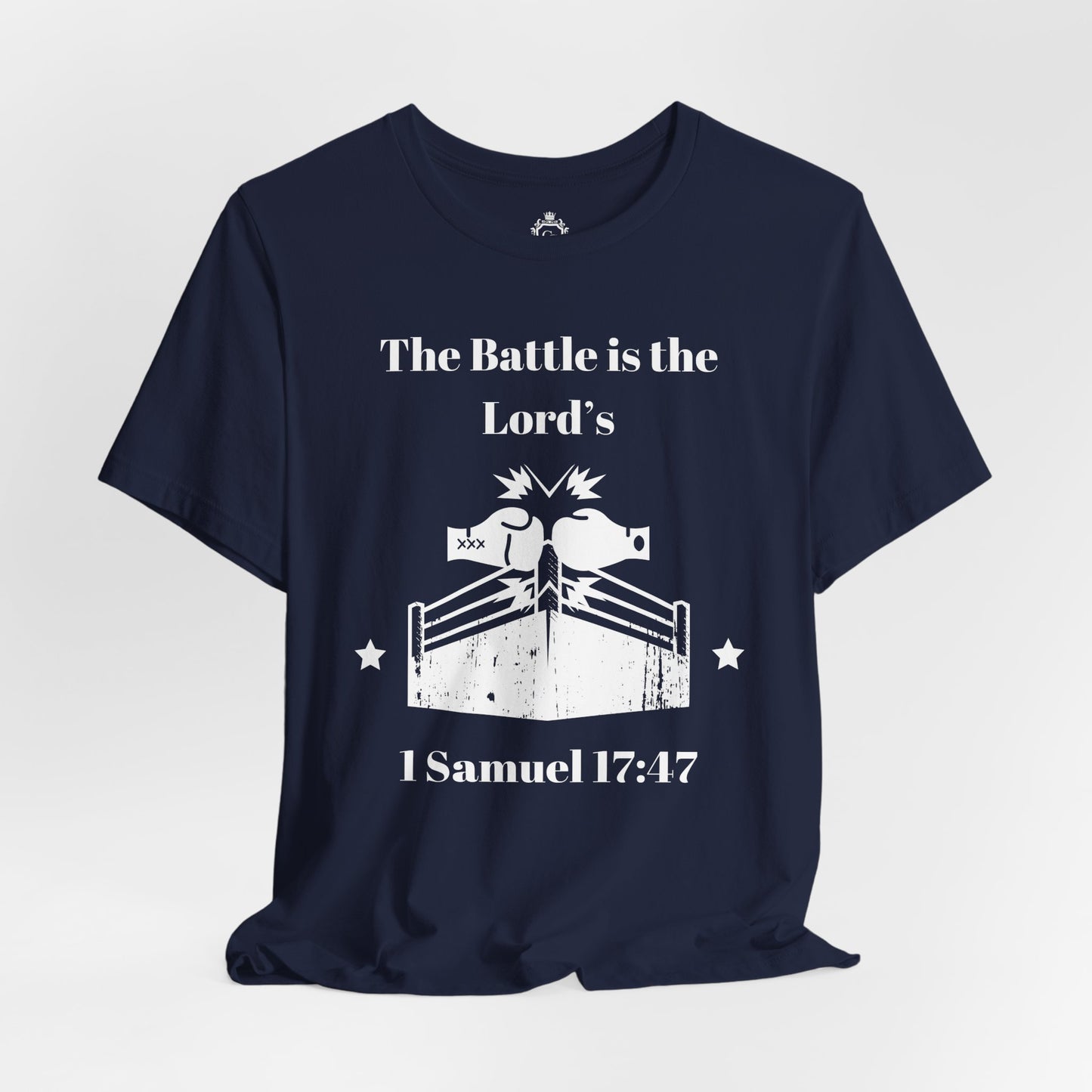 The Battle Is The Lord's Jersey Short Sleeve Tee