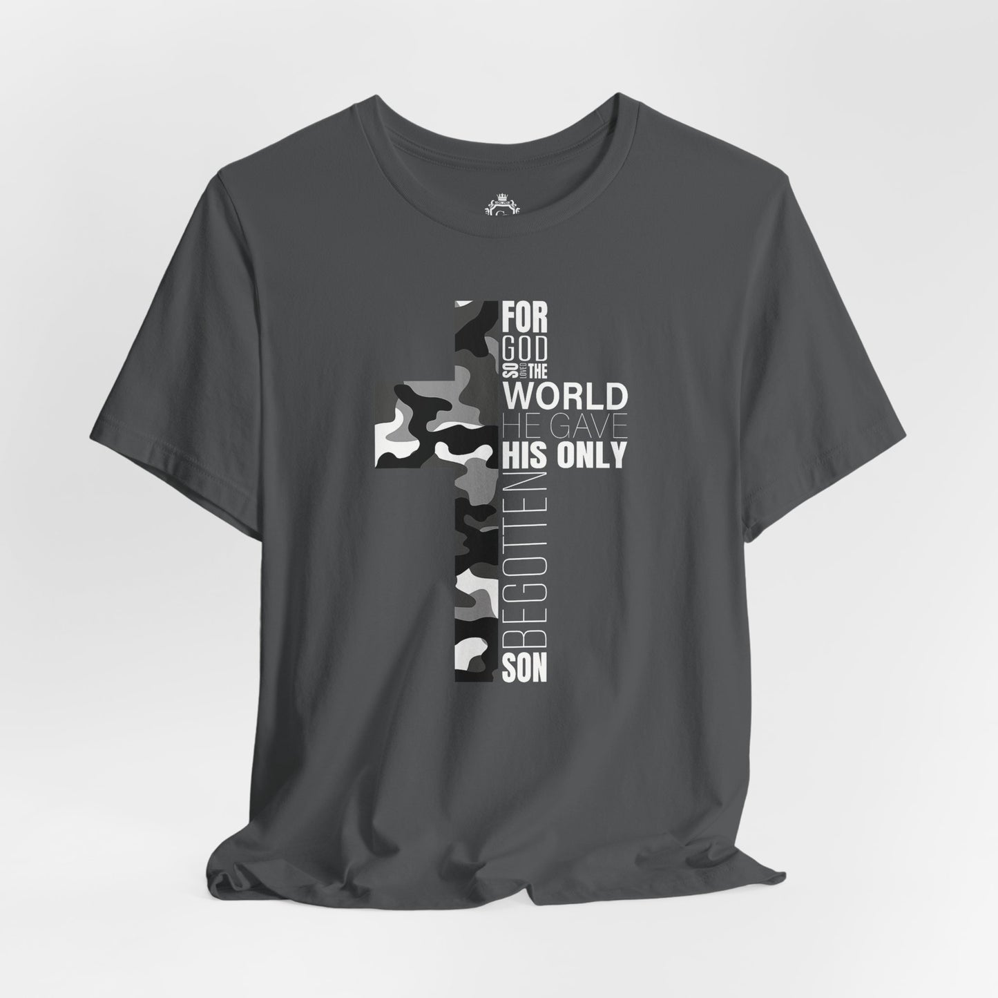 For God So Loved The World Jersey Short Sleeve Tee