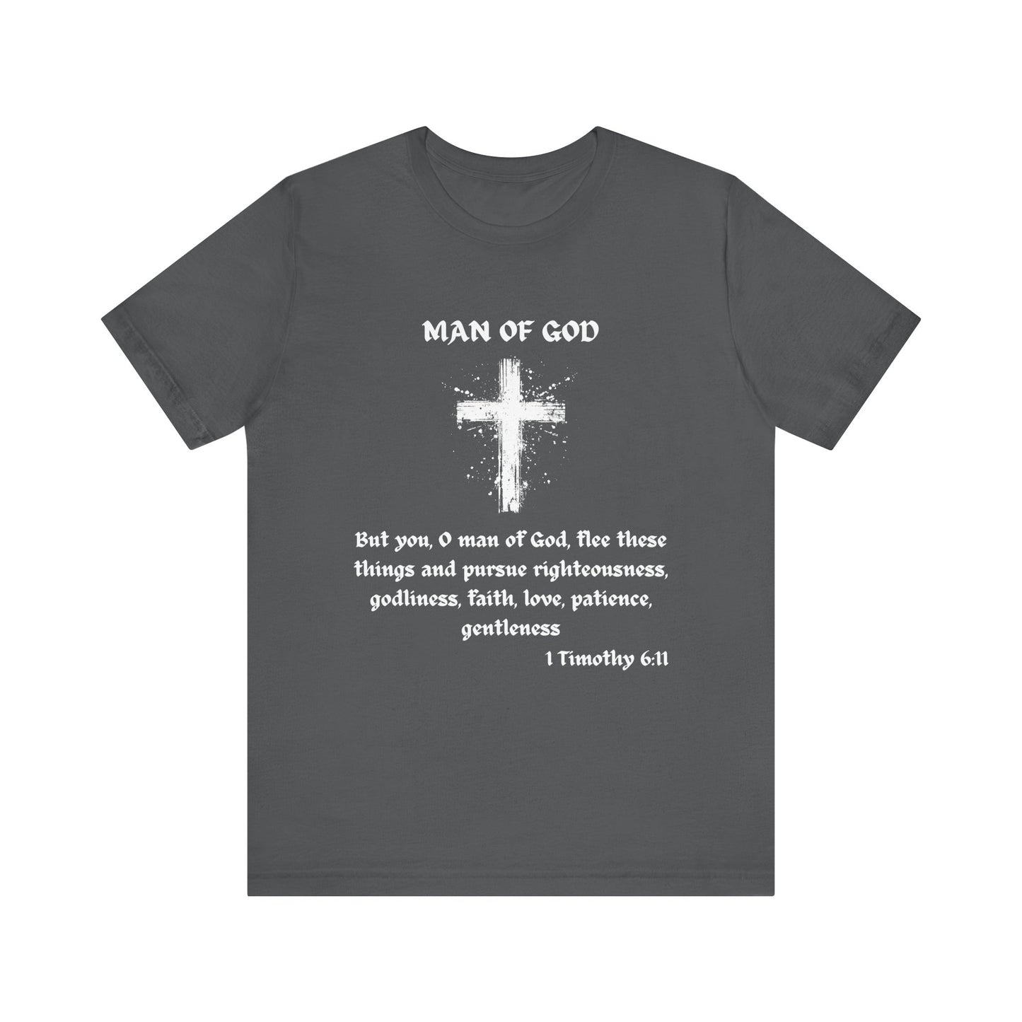 Man Of God Jersey Short Sleeve Tee