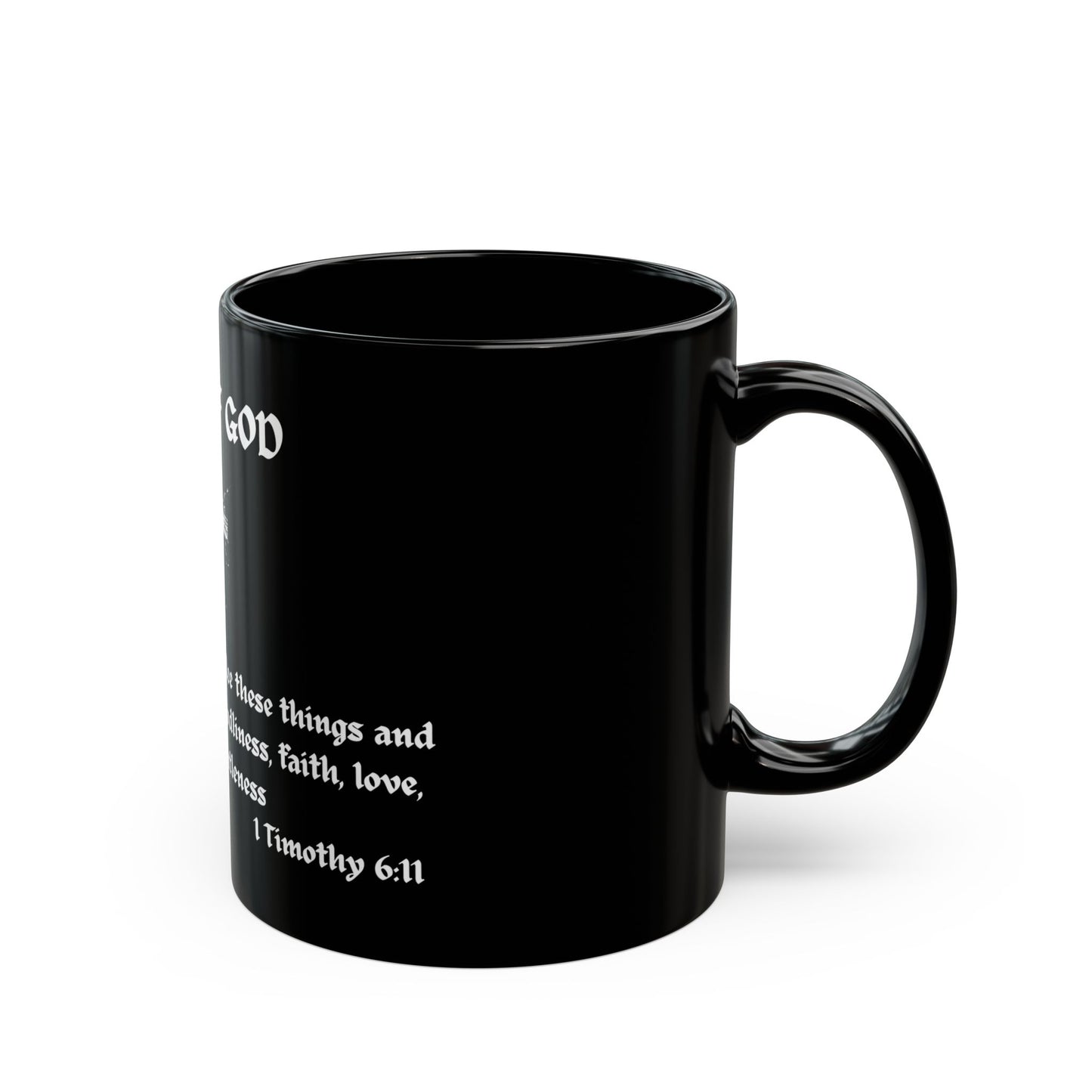 Man Of God Black Mug (11oz, 15oz)