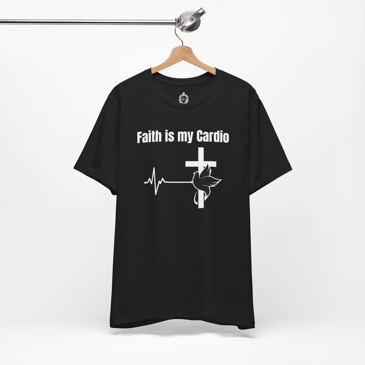 Faith Is My Cardio Jersey Short Sleeve Tee