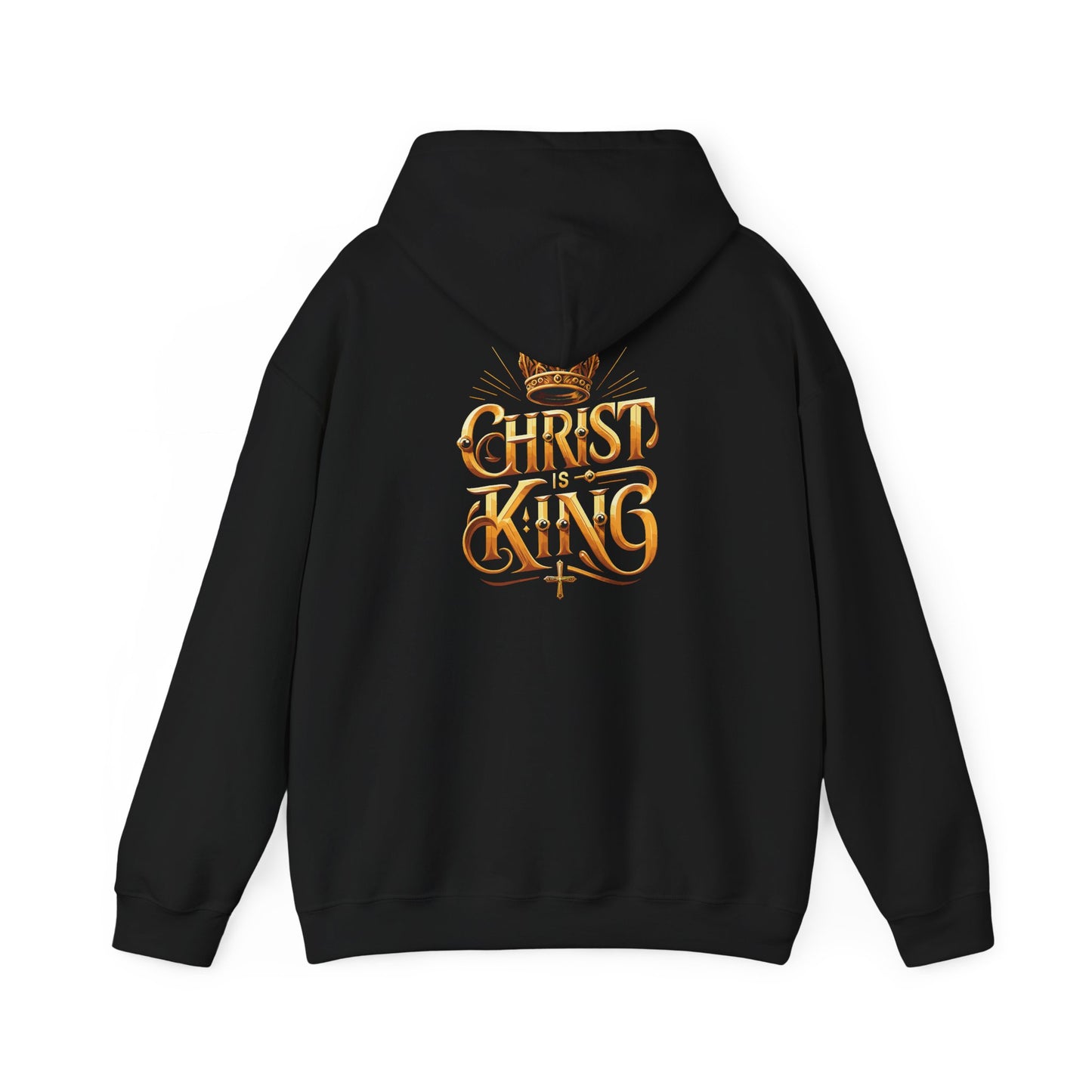 Christ Is King Heavy Blended Hoodie