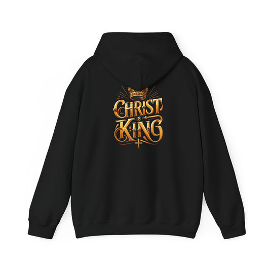 Christ Is King Heavy Blended Hoodie