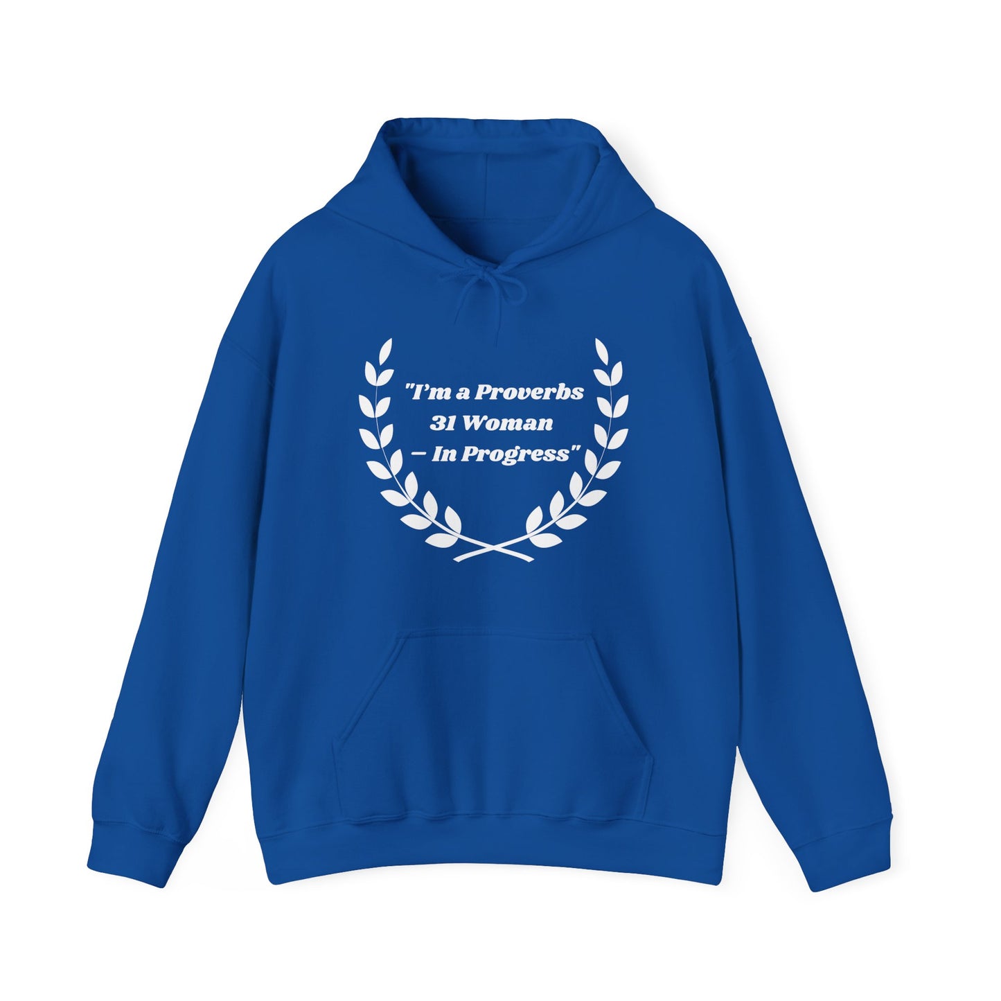 Proverbs 31 Woman In Progress Heavy Blend™ Hooded Sweatshirt