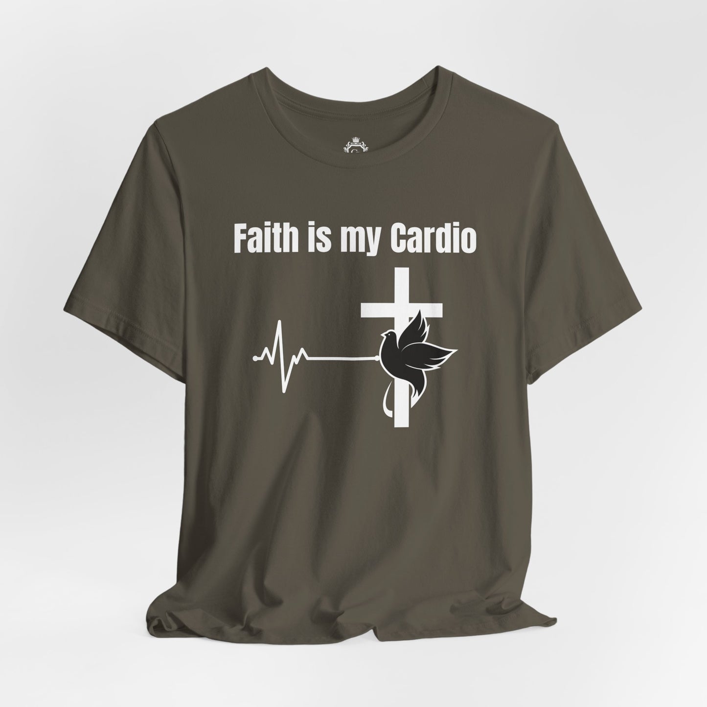 Faith Is My Cardio Jersey Short Sleeve Tee