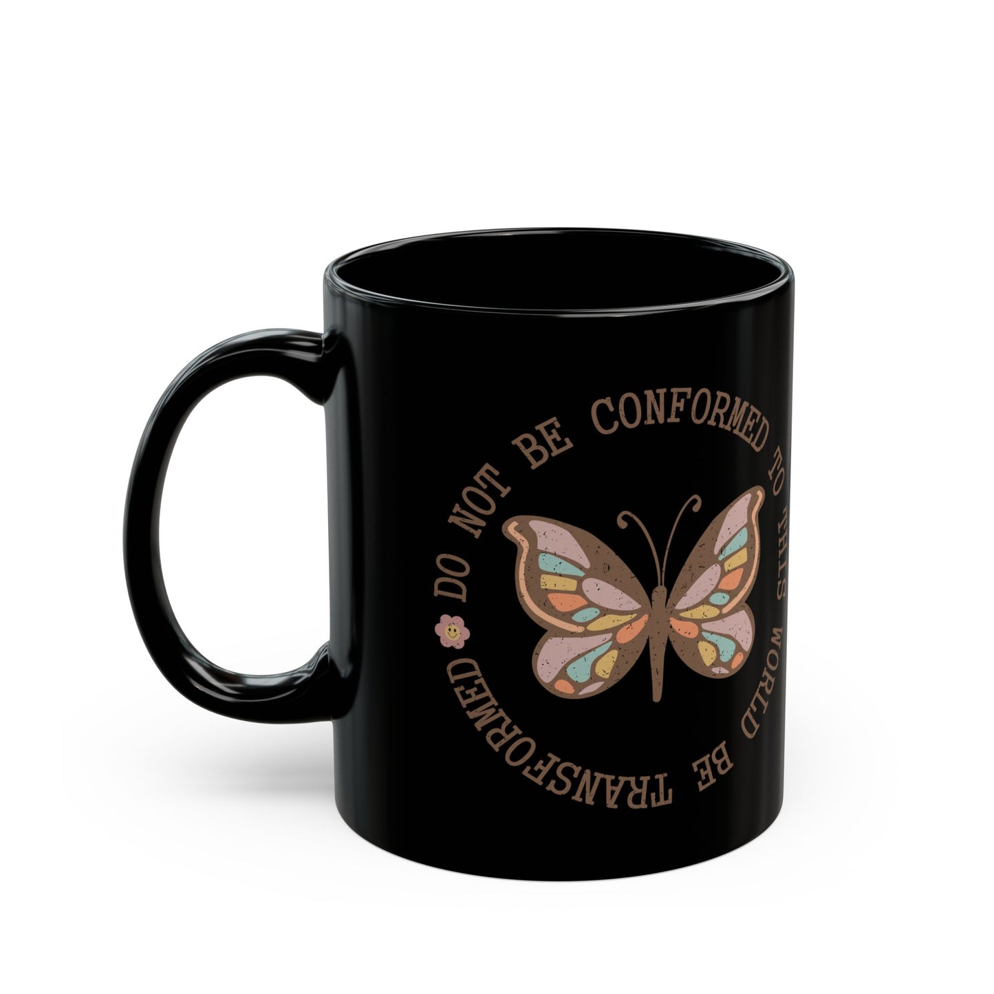 Do not be Conformed by the World Black Mug (11oz, 15oz)