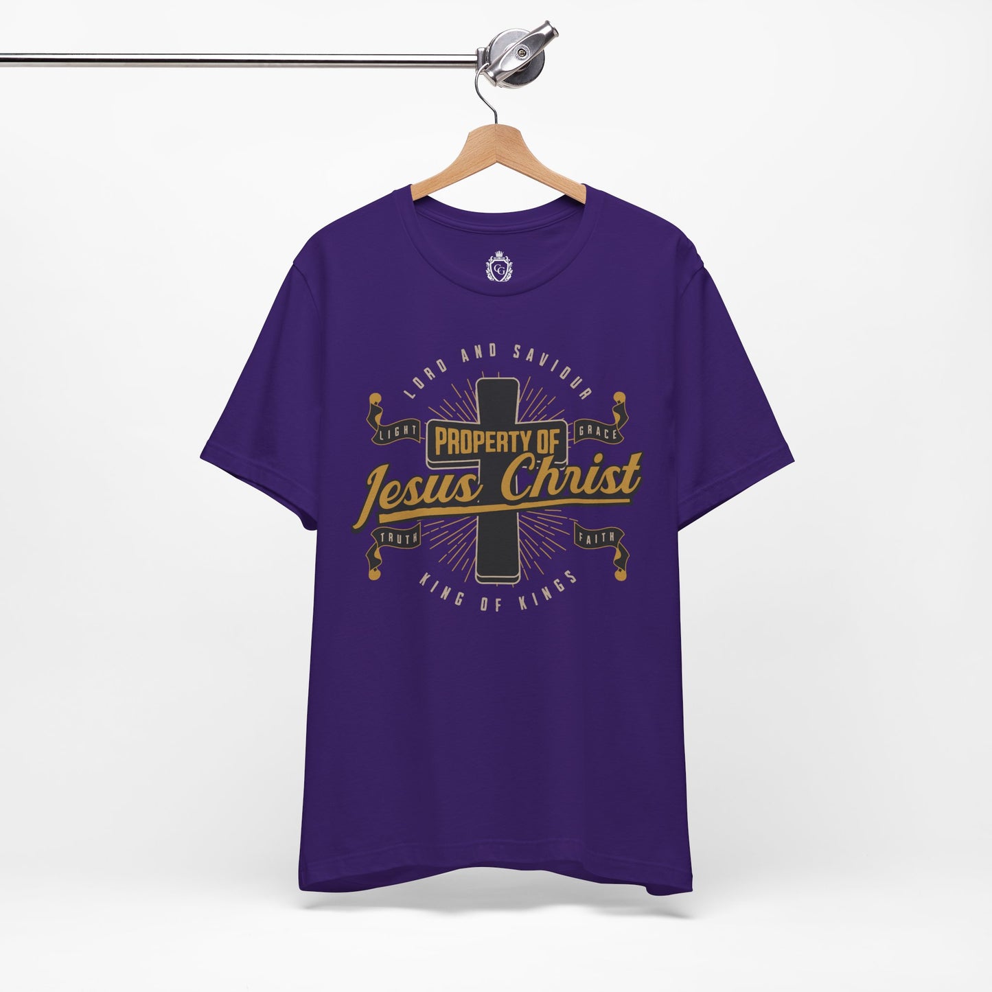 Property Of Jesus Christ Jersey Short Sleeve Tee