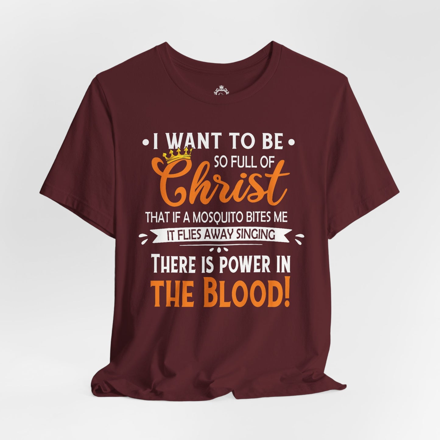 Mosquito Bite Power In The Blood Jersey Short Sleeve Tee
