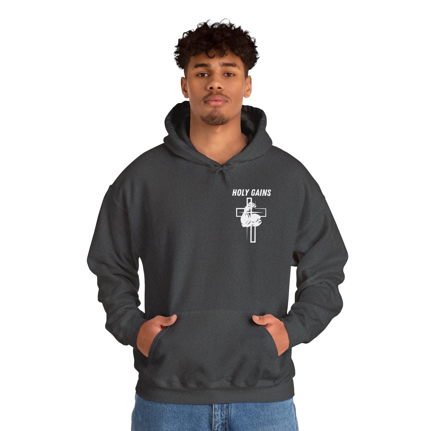 Heavy Blend Hoodie - Holy Gains