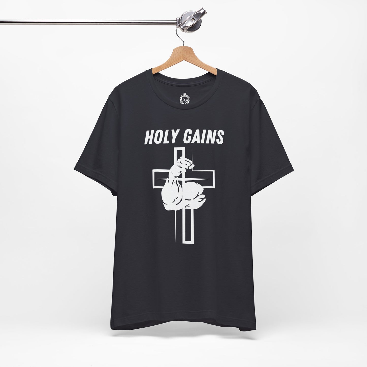 Holy Gains Jersey Short Sleeve Tee