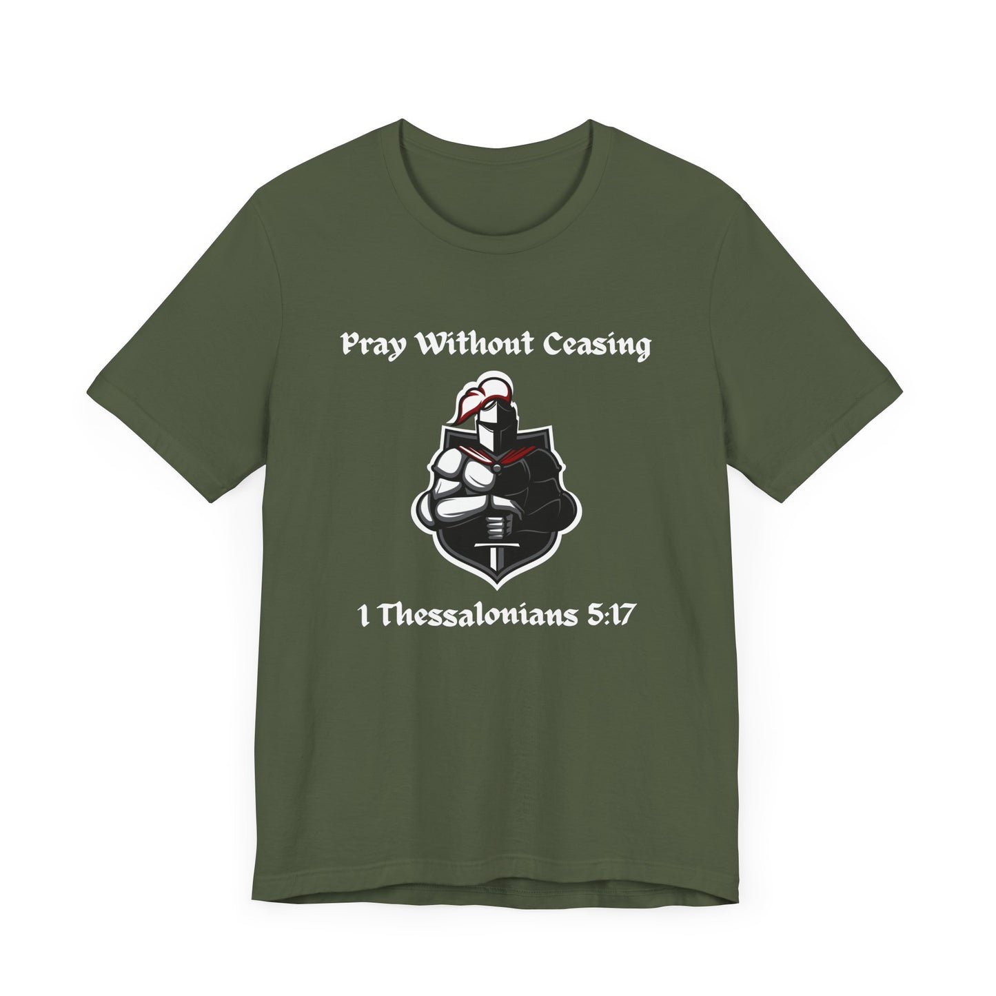 Pray Without Ceasing Jersey Short Sleeve Tee