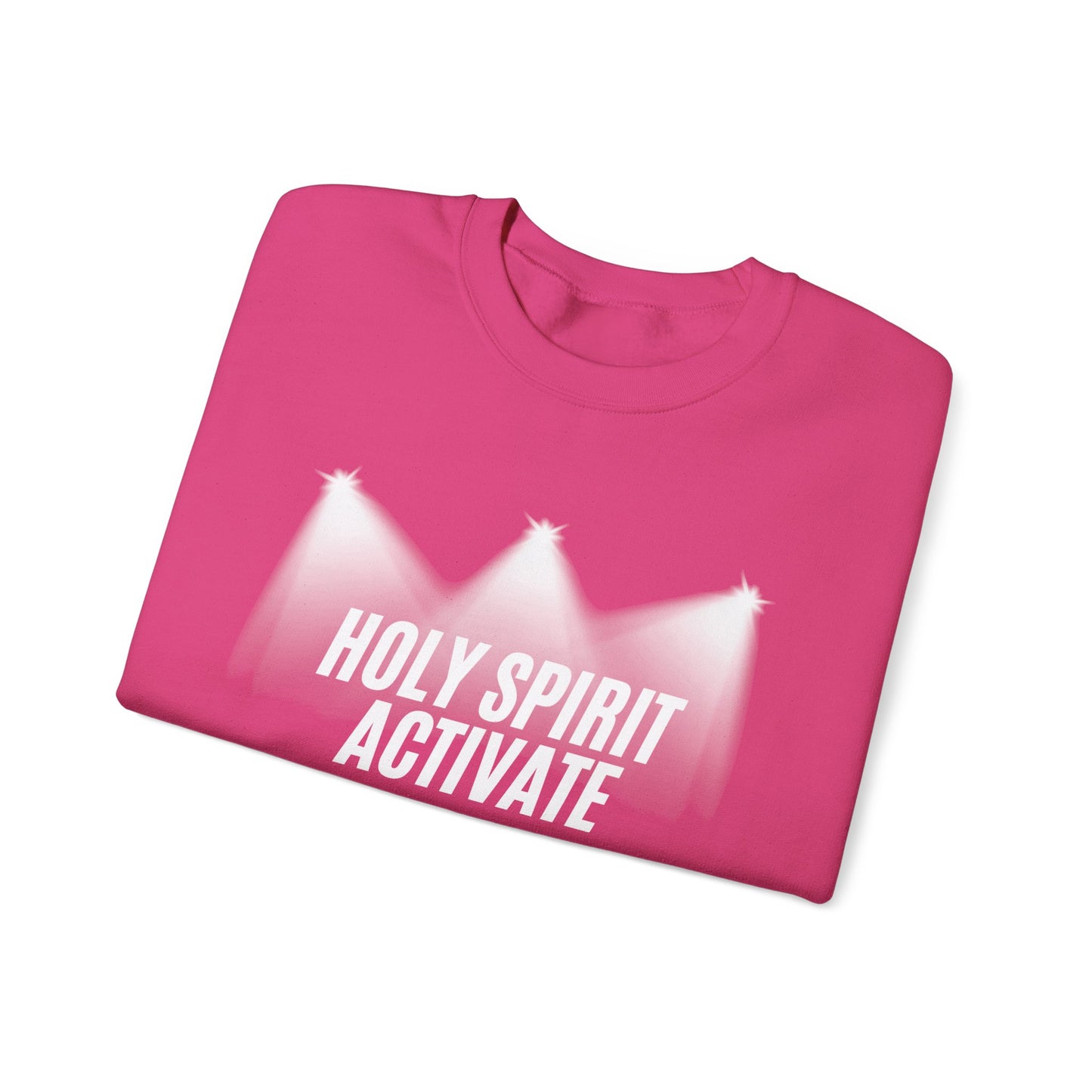 Holy Spirit Activate Heavy Blend™ Crewneck Sweatshirt