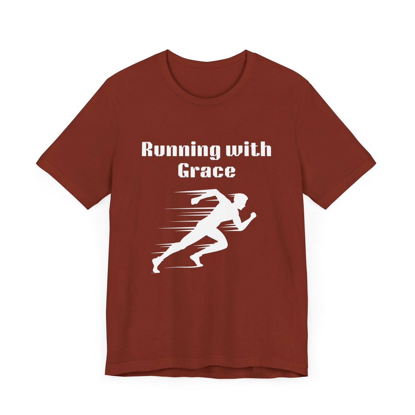 Running With Grace Jersey Short Sleeve Tee