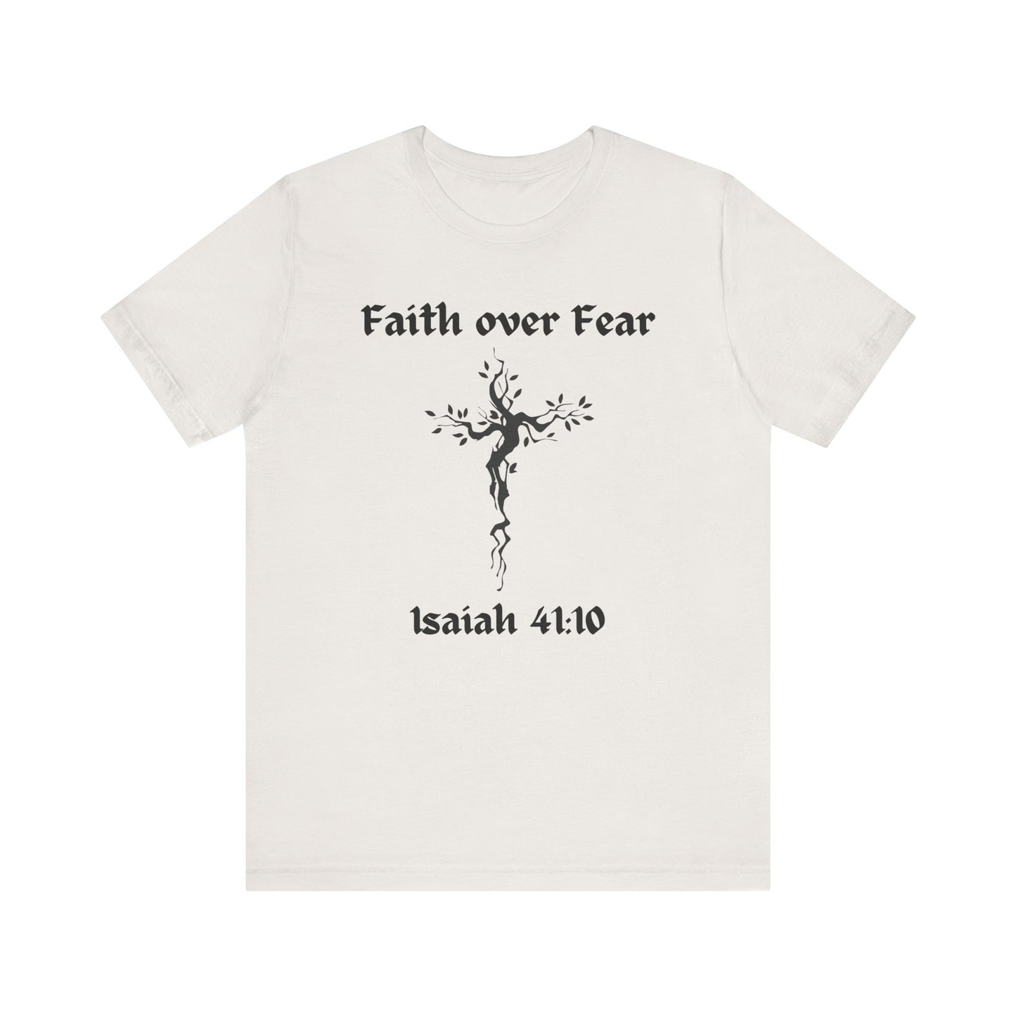 Faith Over Fear Jersey Short Sleeve Tee