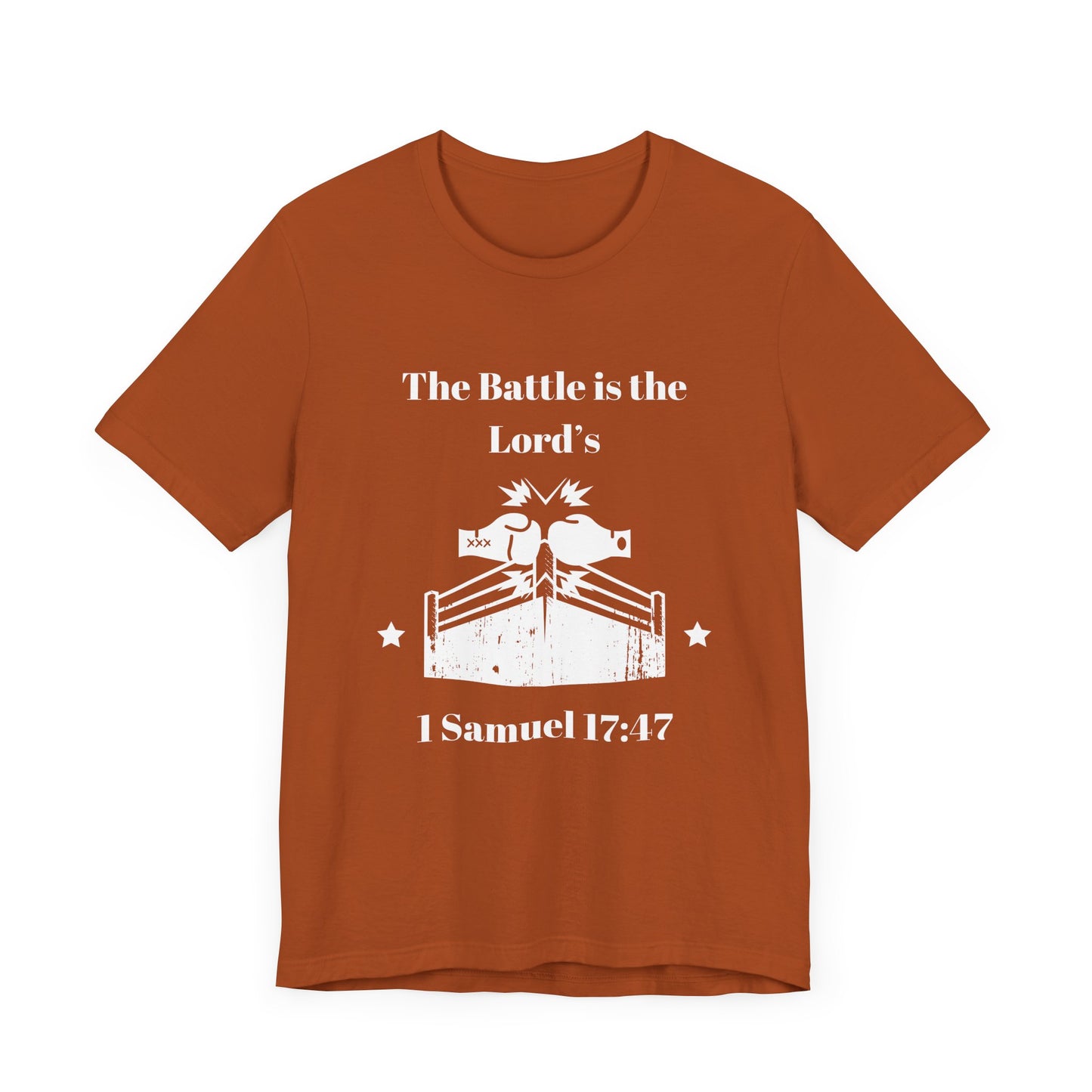 The Battle Is The Lord's Jersey Short Sleeve Tee