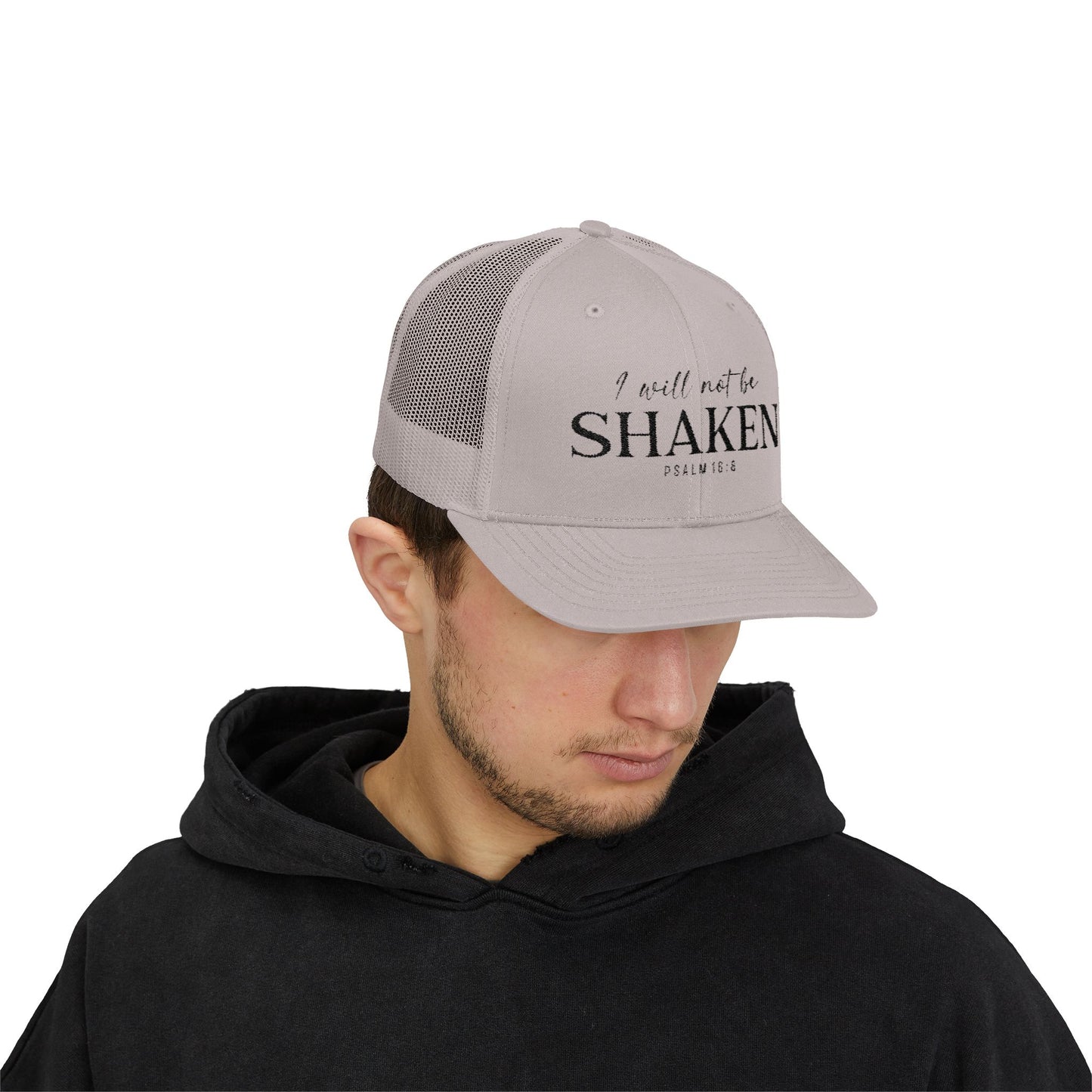 I Will Not Be Shaken Snapback Cap