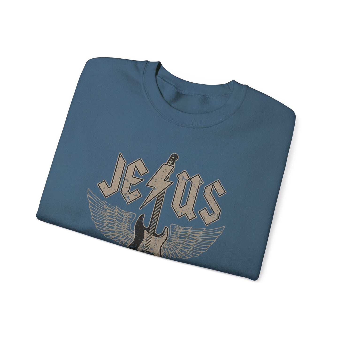 Men's Sweatshirt - Jesus Highway To Heaven