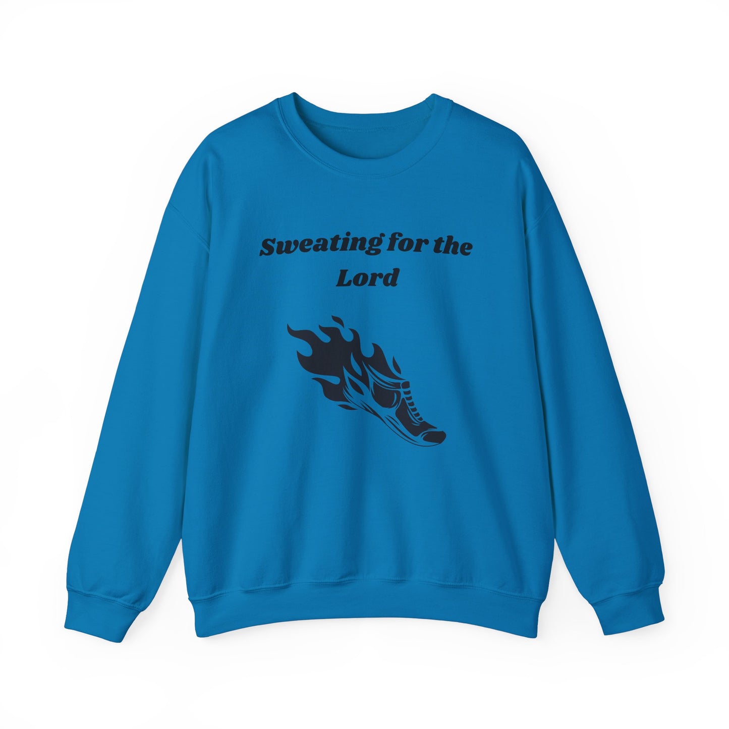 Sweating For The Lord Heavy Blend™ Crewneck Sweatshirt